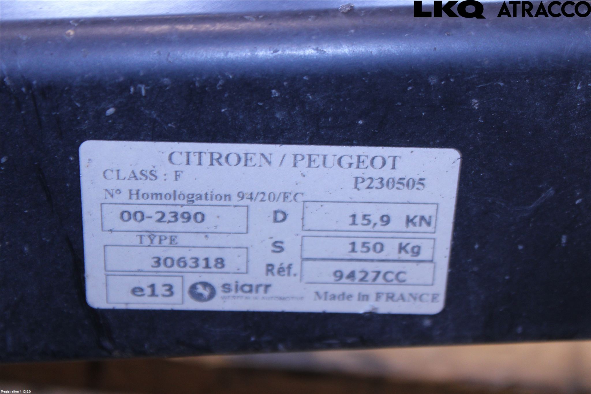 Peugeot BOXER/E-BOXER 15- Dragkrok