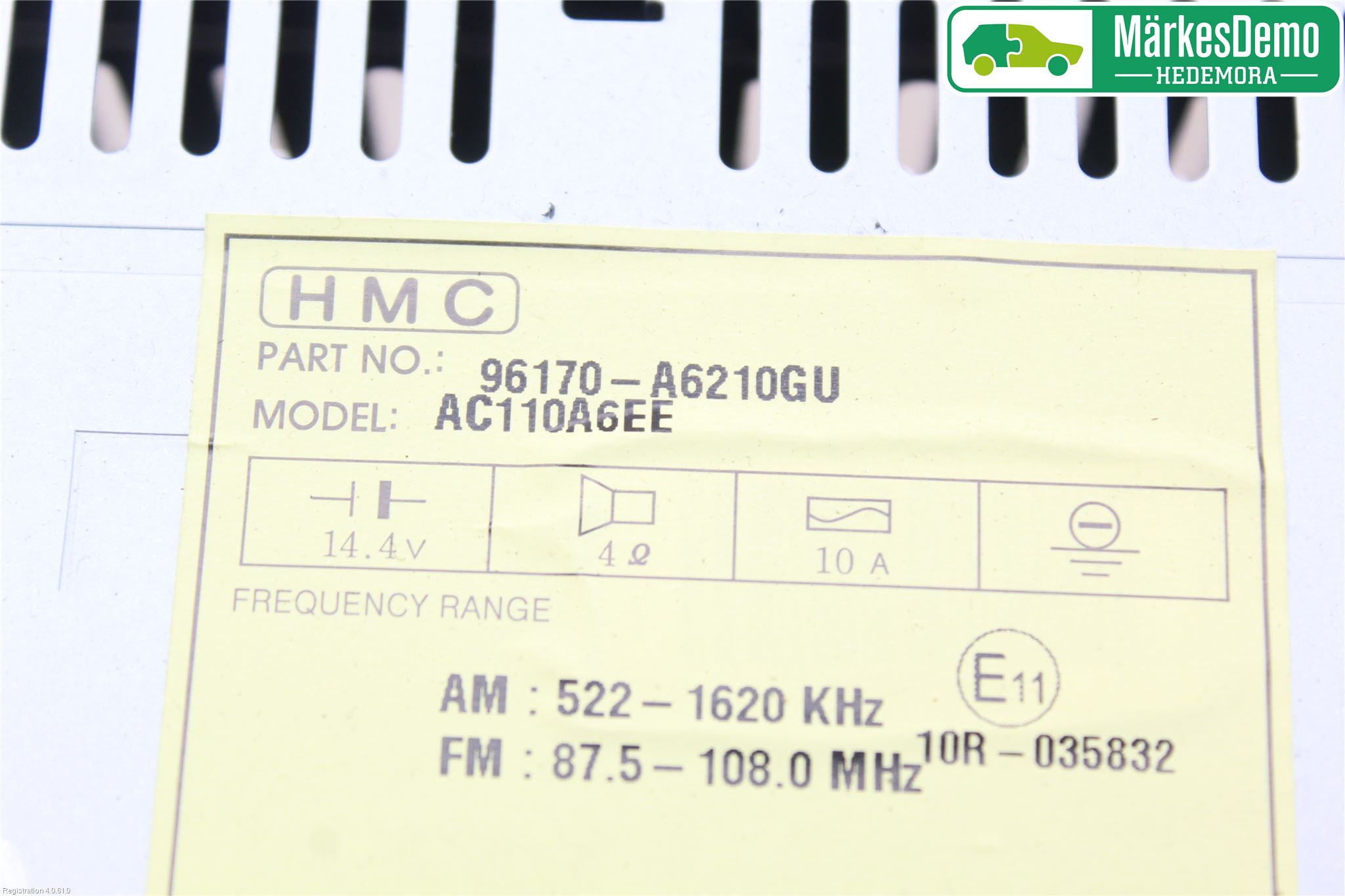 Hyundai i30 GD 13-17 Cd Radio - Multimediapanel