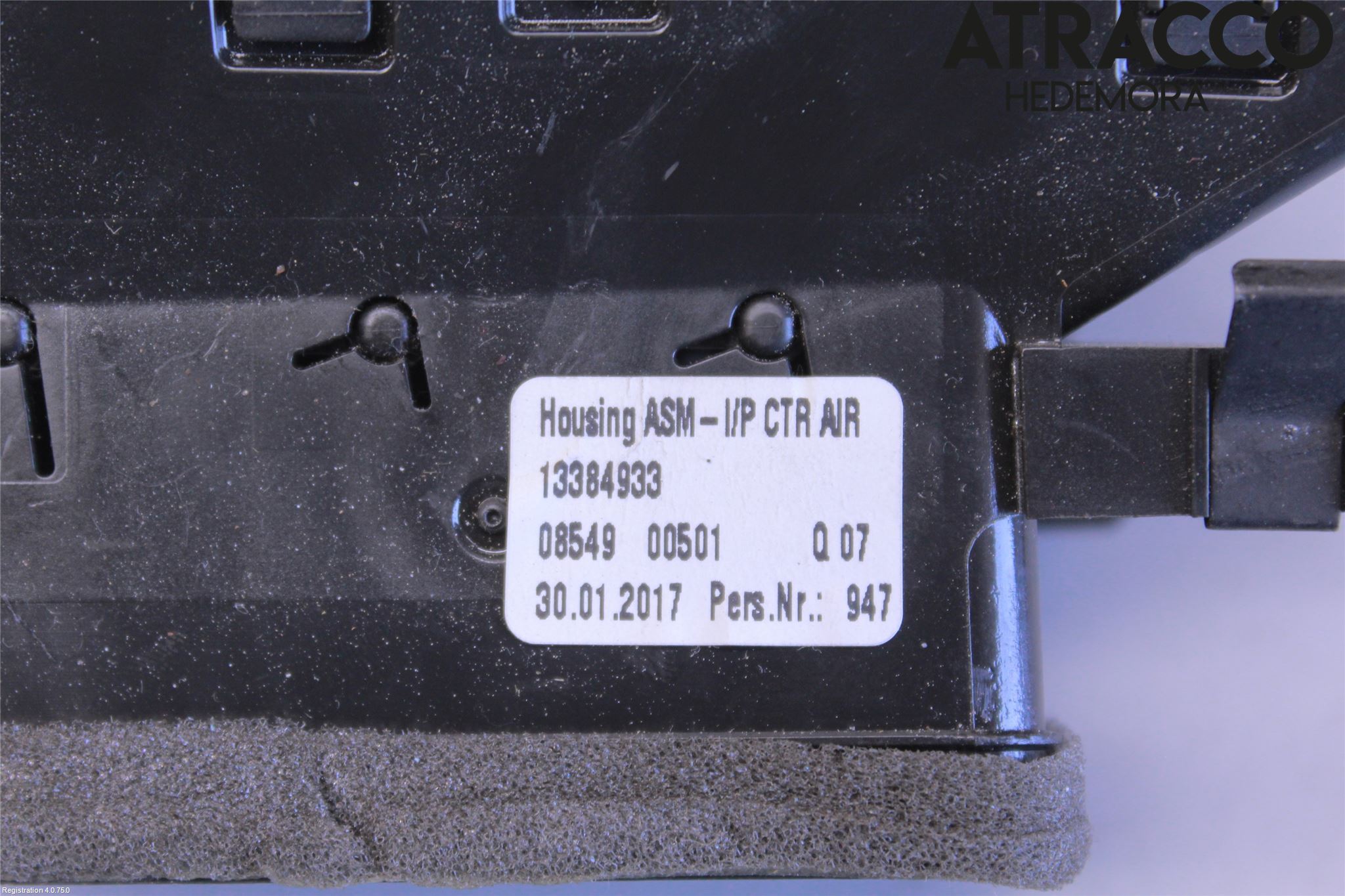 Opel CORSA E 15-19 Defrosterkanal-Munstycke