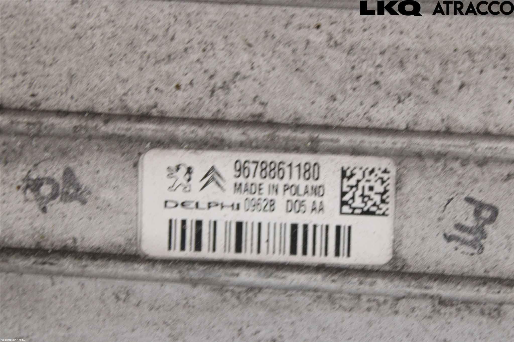 Peugeot 508 11-18 Laddluft-Intercooler Kyl