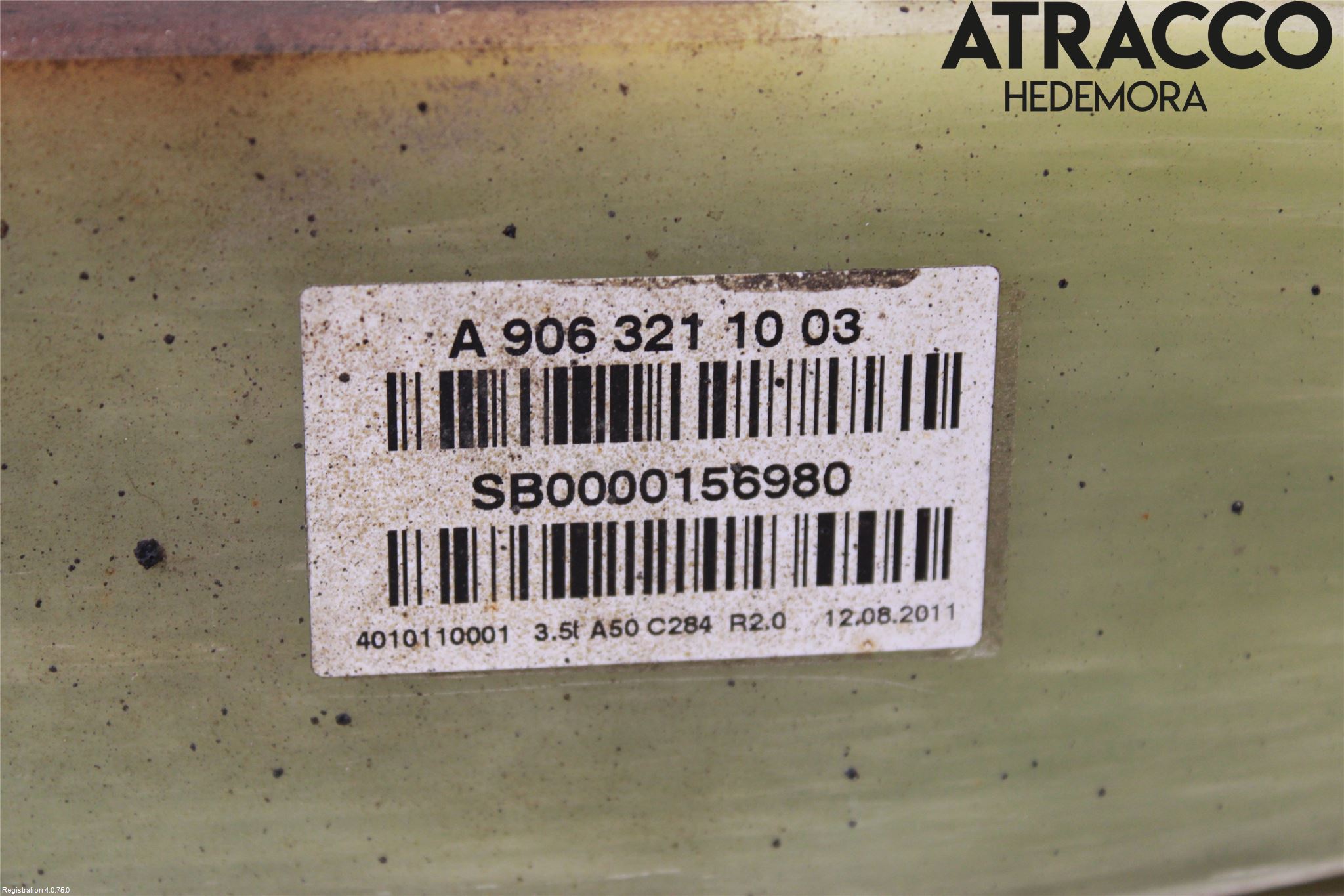 Volkswagen VW CRAFTER 06-16 Fjäder Fram Blad