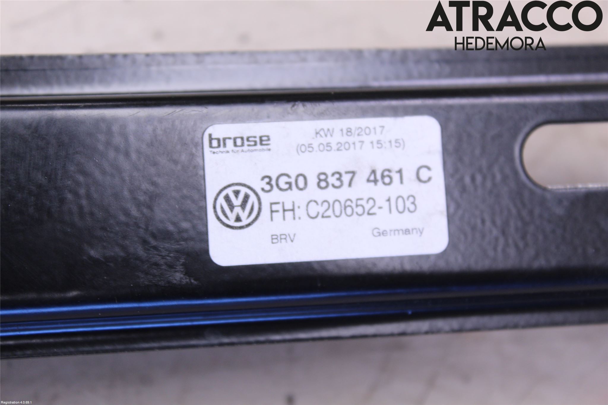Volkswagen VW PASSAT 15-19 Fönsterhiss El Kompl