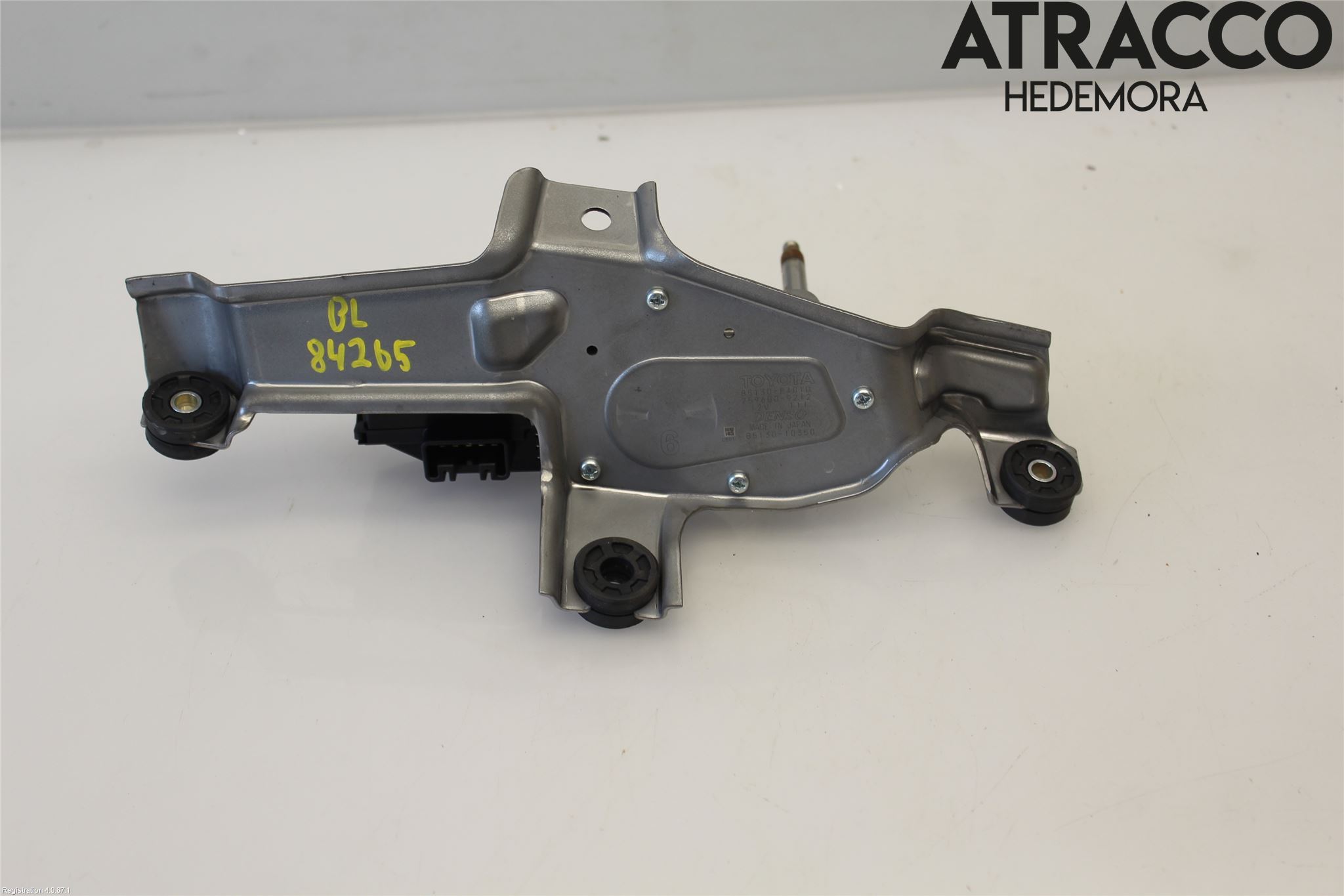 Toyota C-HR 16-23 Torkarmotor Baklucka