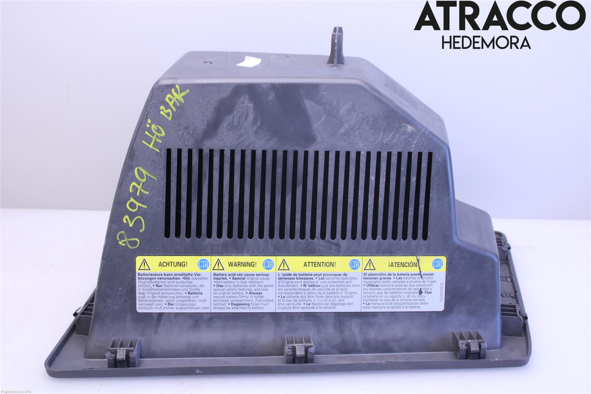 Volkswagen VW PHAETON Verktygsfack-Förvaring