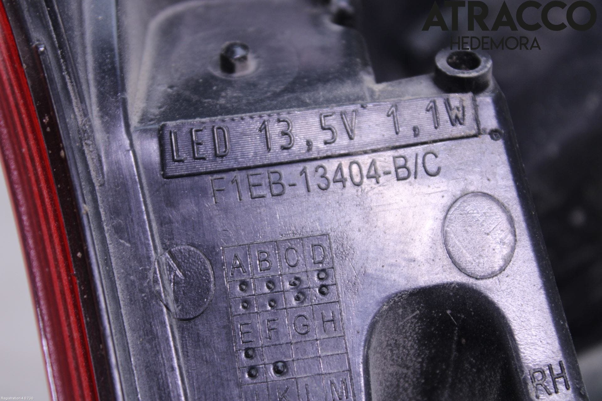 Ford FOCUS 15-18 Bakljus Höger