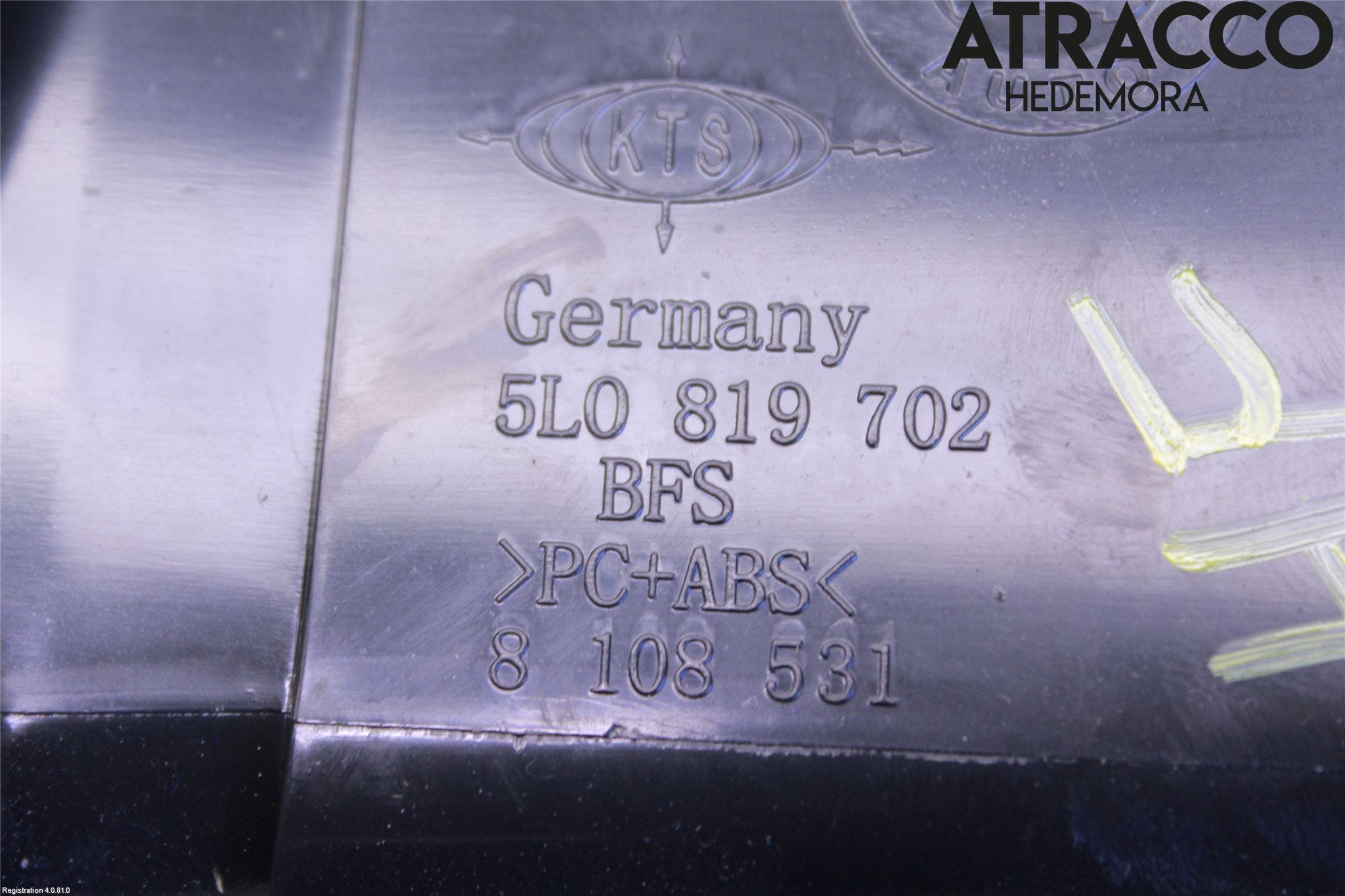 Skoda YETI Defrosterkanal-Munstycke