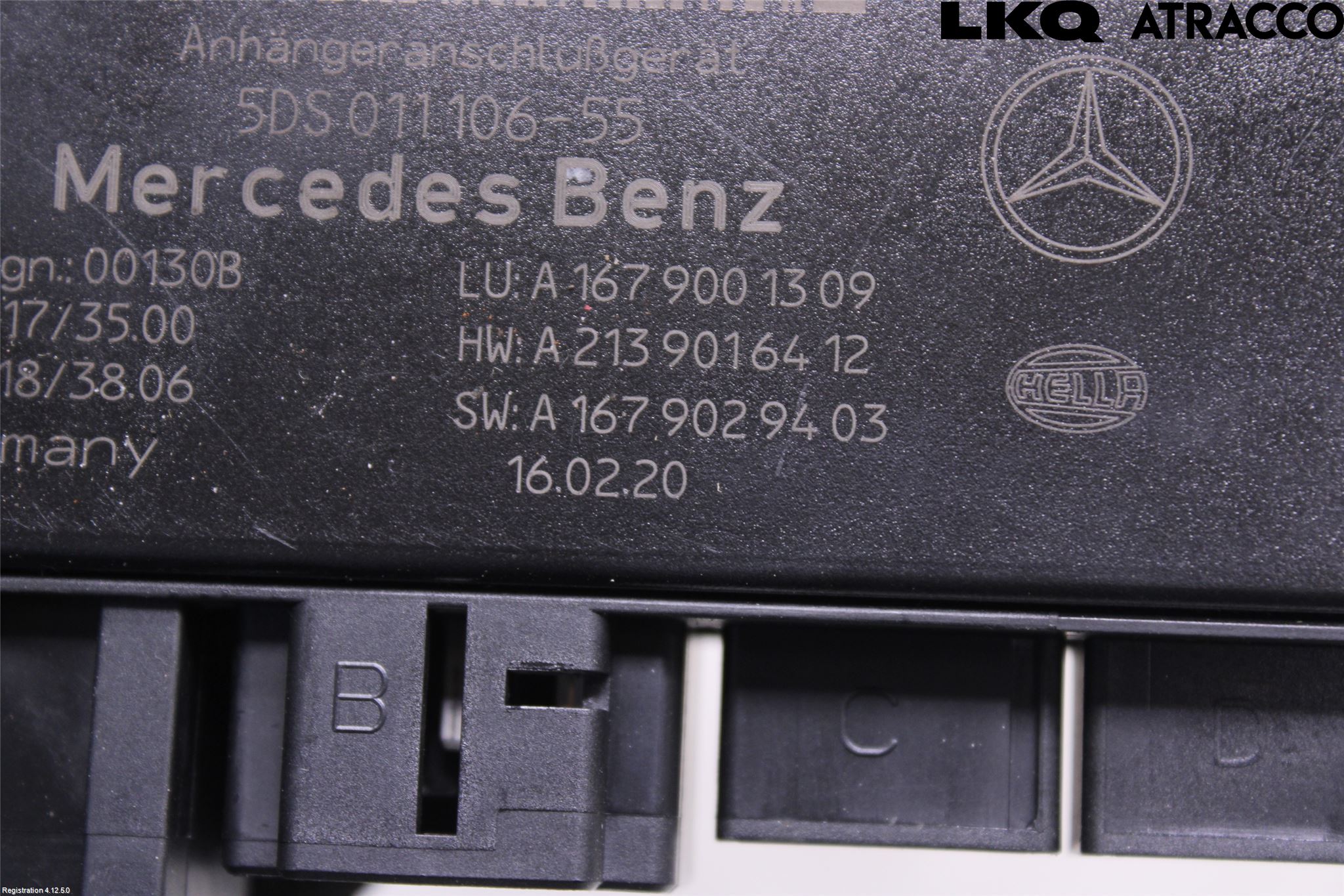 Mercedes-Benz MB C-KLASS (W205) 14-21 Styrenhet Dragkrok