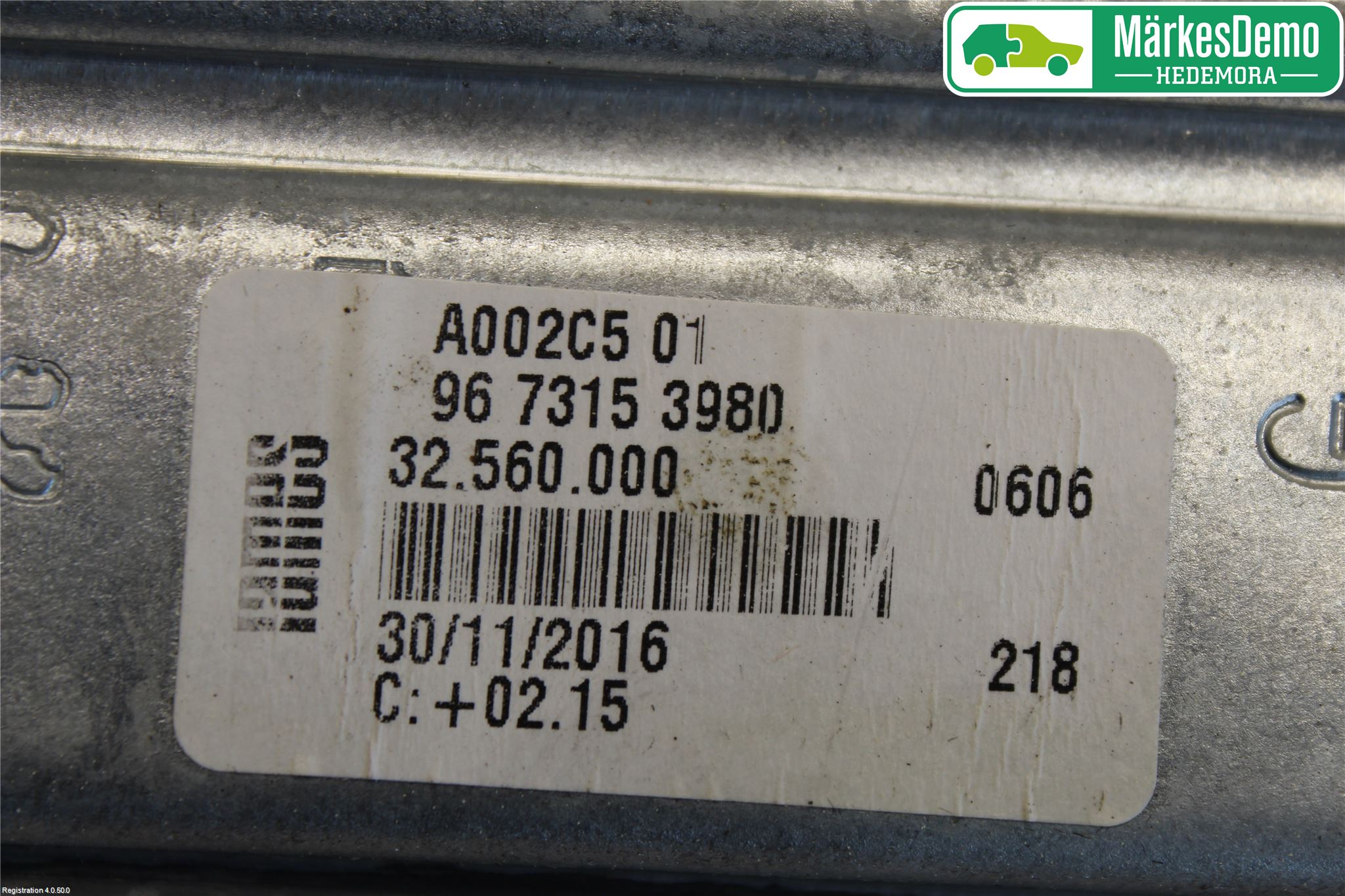 Peugeot PEUGOT 208 16-19 Fönsterhissmekanism