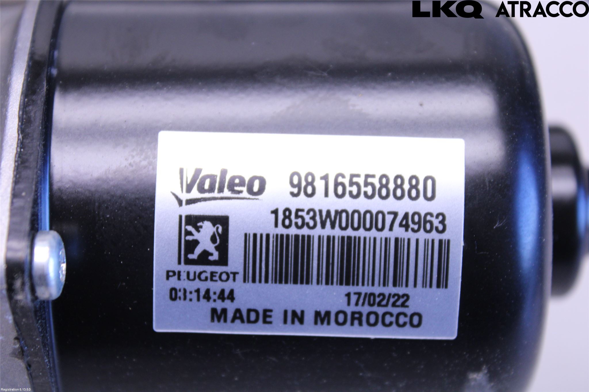 Peugeot PARTNER/E-PARTNER 19- Torkarmotor Vindruta