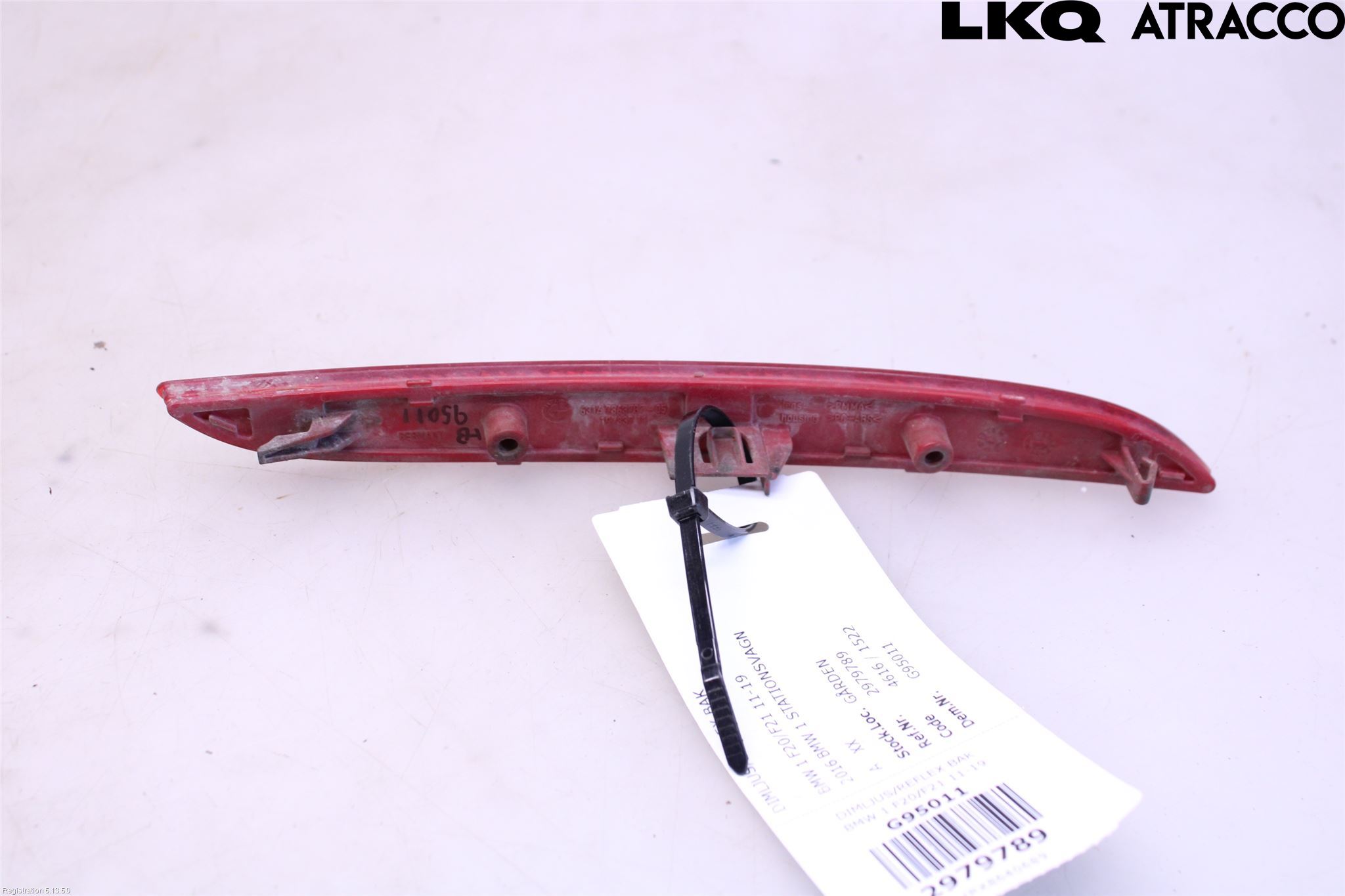 BMW 1 F20/F21 11-19 Dimljus/Reflex Bak