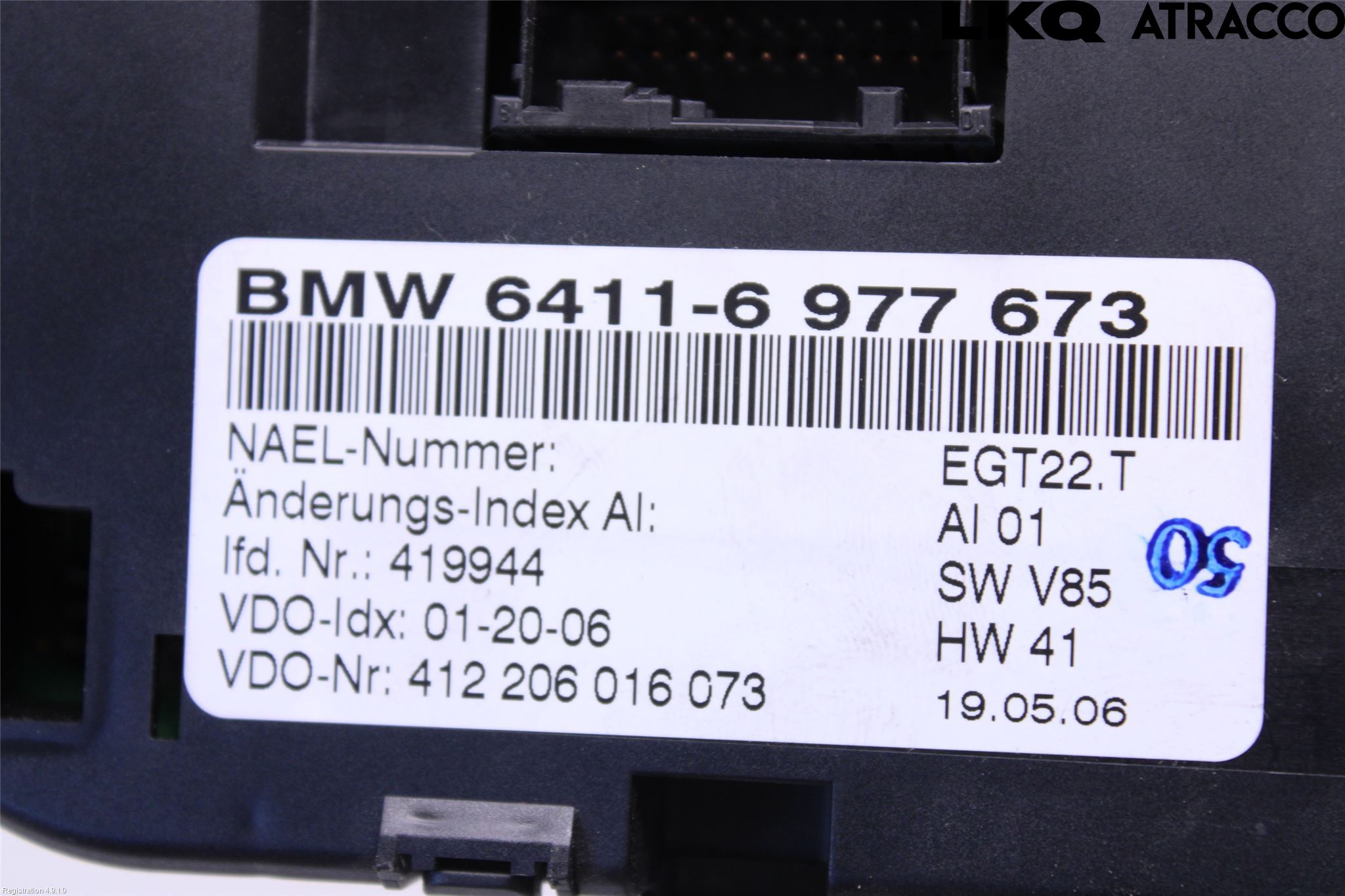 BMW Z4 E86/85Cou/CAB 02-08 Ac Styrenhet Ac Manöveren