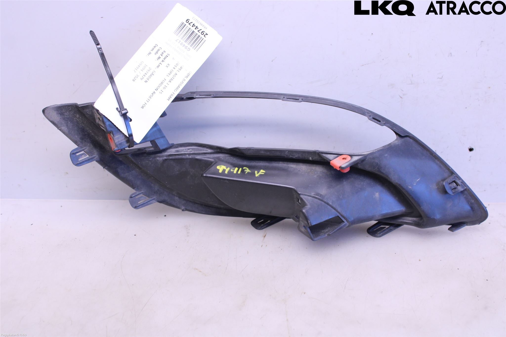 Opel ASTRA J 10-15 Dimljussarg Fram