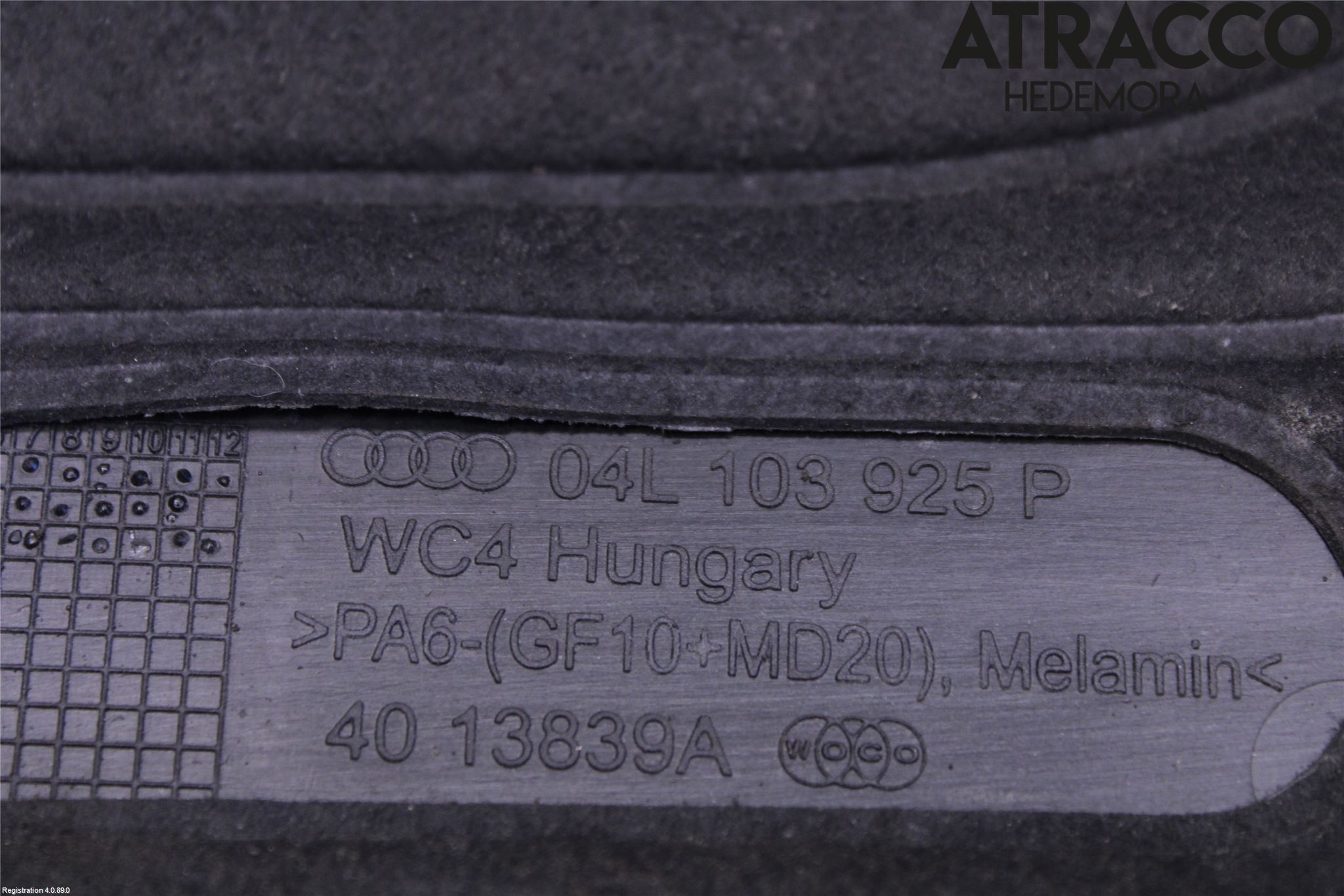 Audi A5 17- Motorkåpa