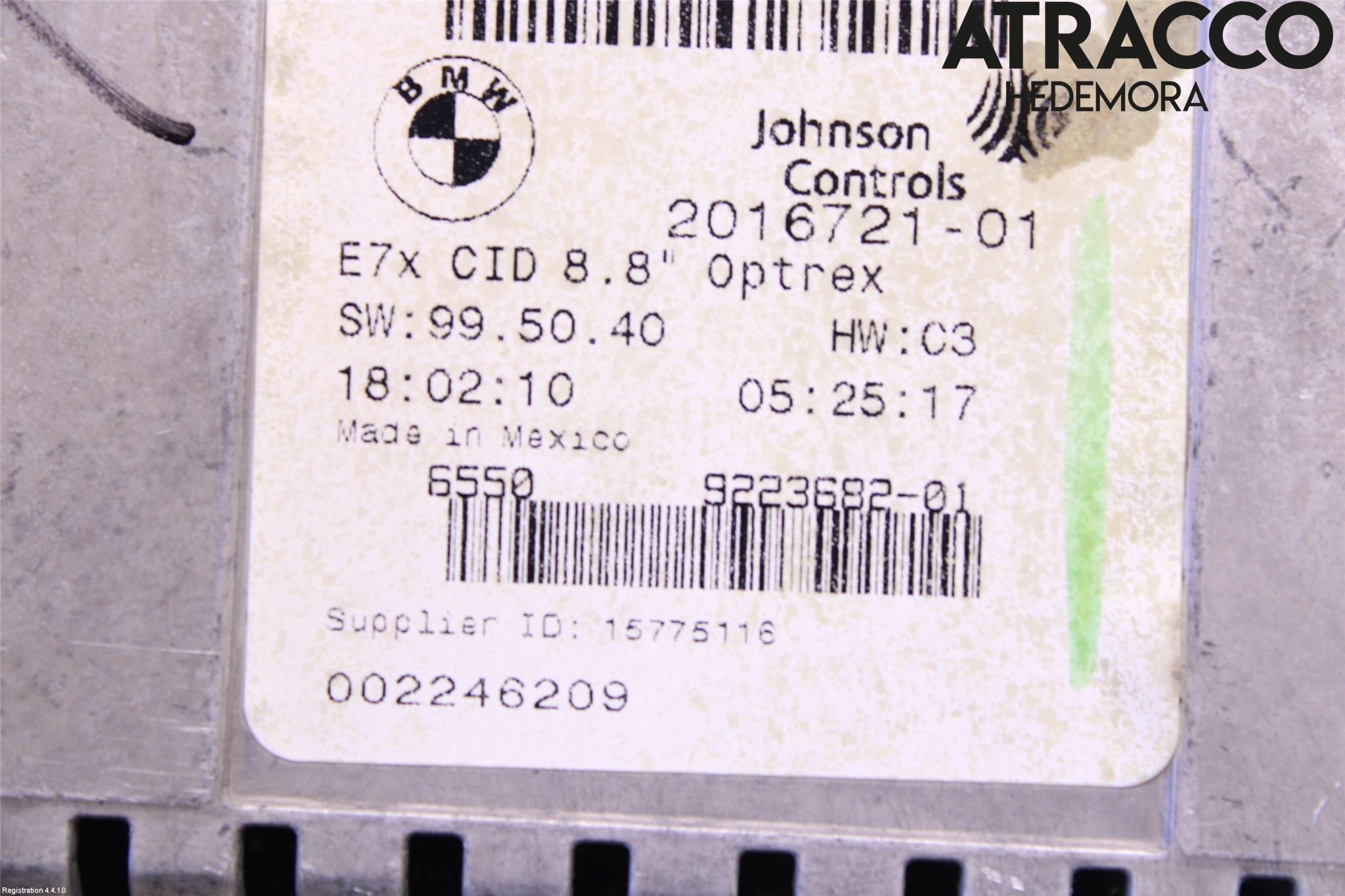 BMW X5 E70 07-13 Cd Radio - Multimediapanel