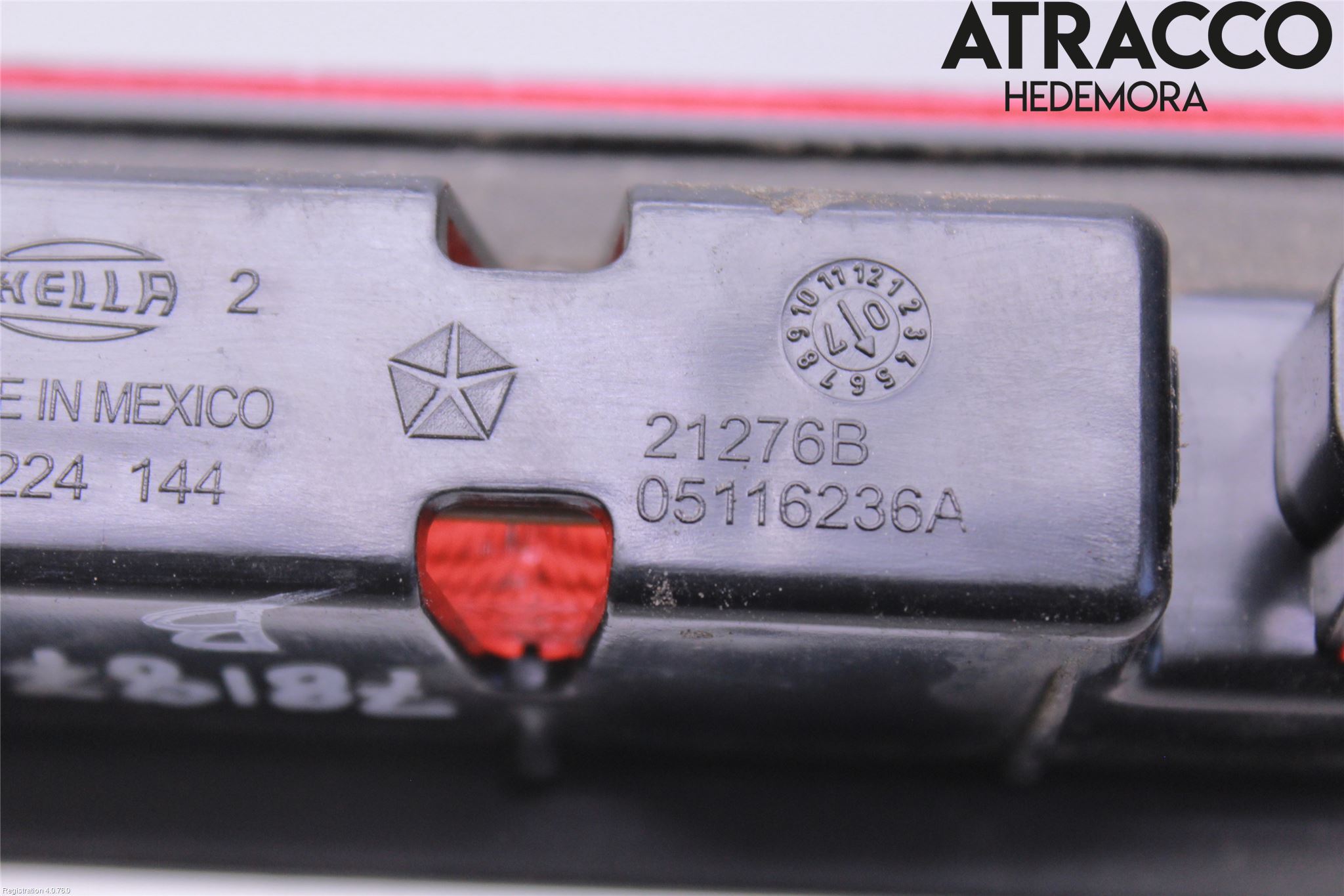 Jeep PATRIOT Bromsljus Bakruta