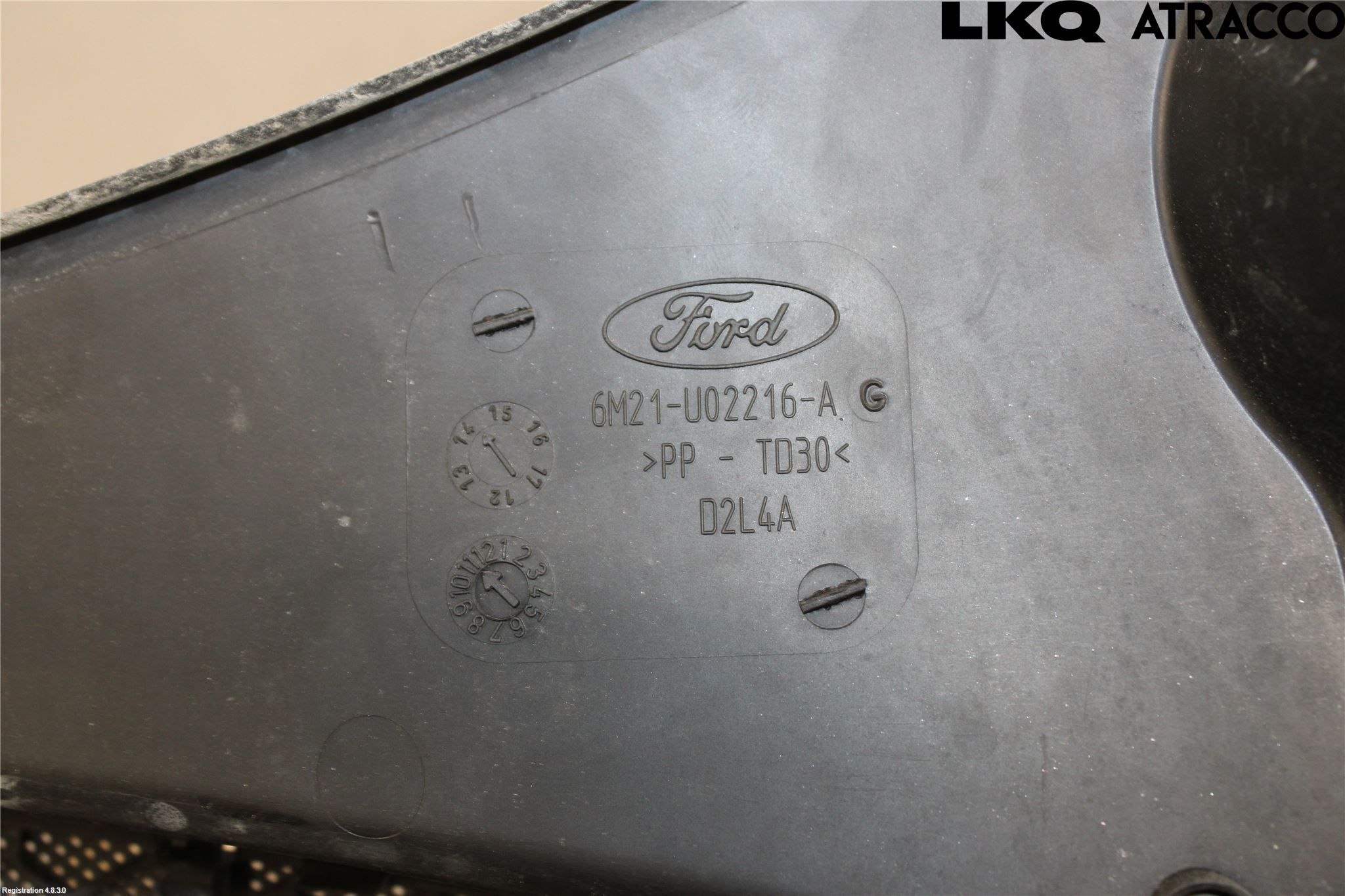 Ford S-MAX 06-15 Torpedplåt-Torpedplast
