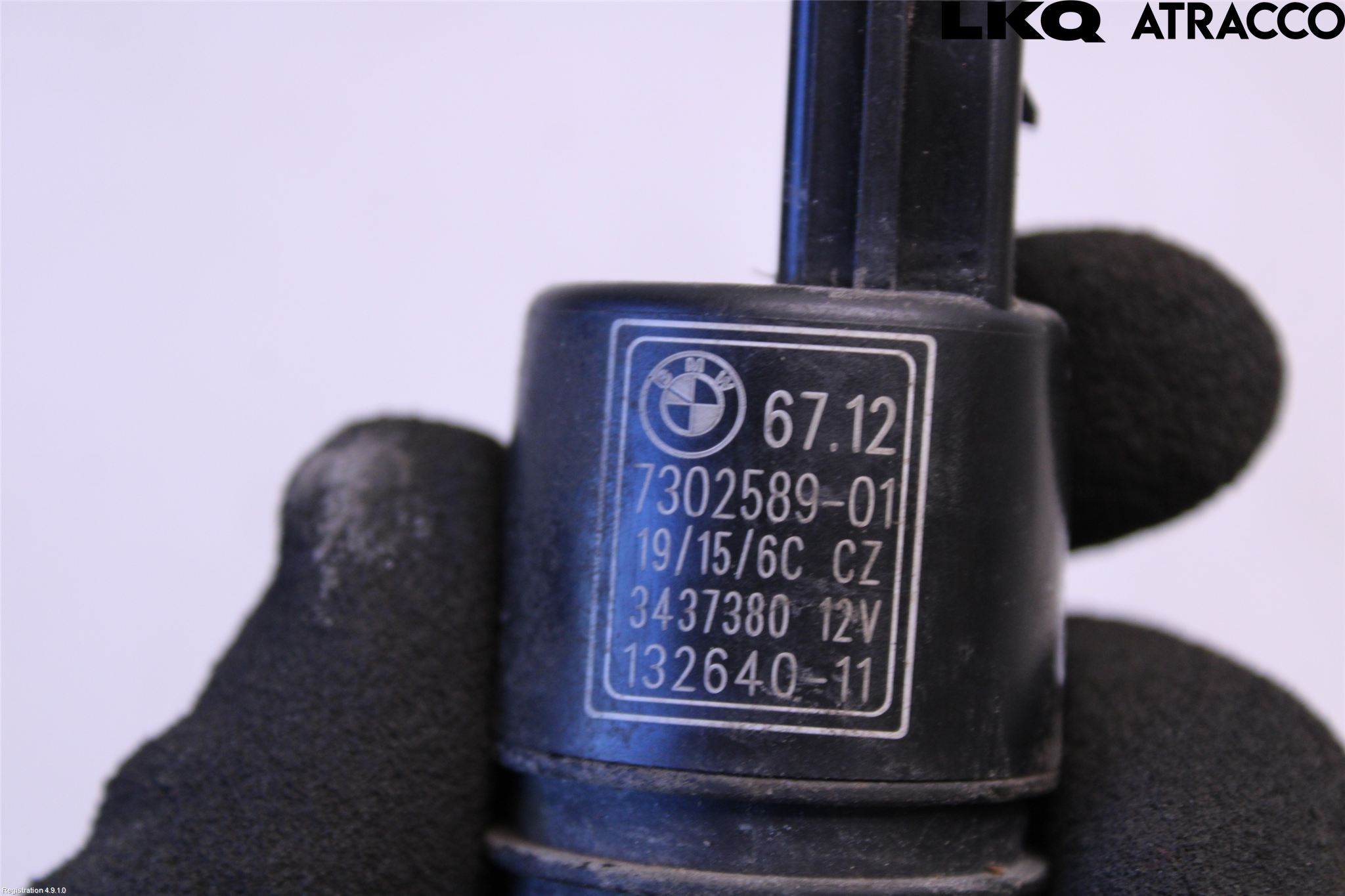 BMW 3 F30/F31/F80 12-19 Spolarpump Vindruta