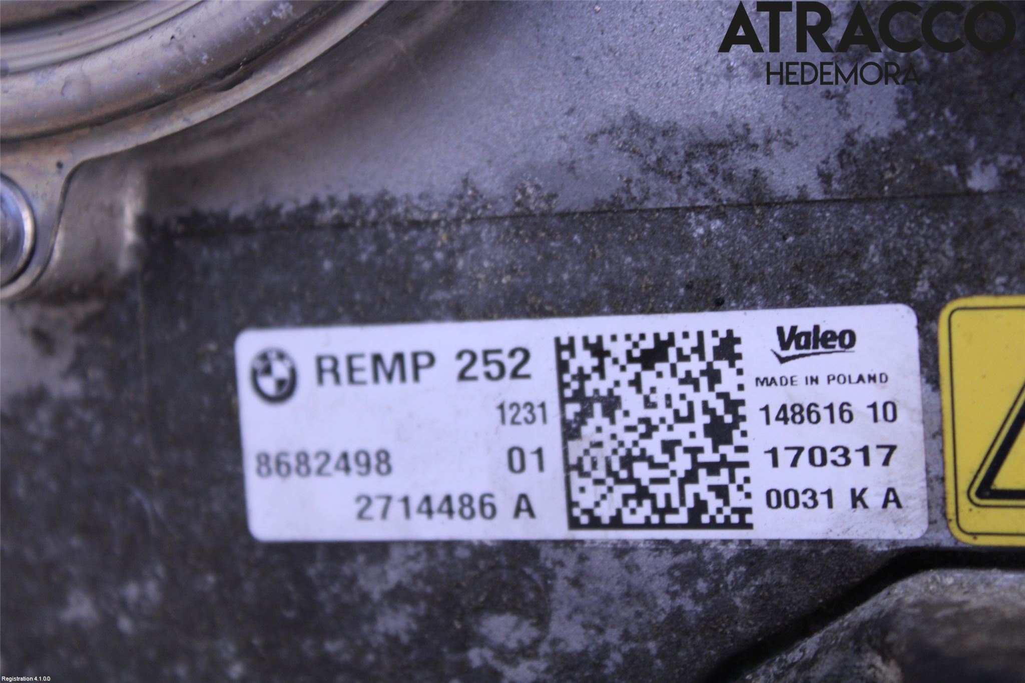 BMW i3 I01 13-22 Generator-Startmotor Hybrid