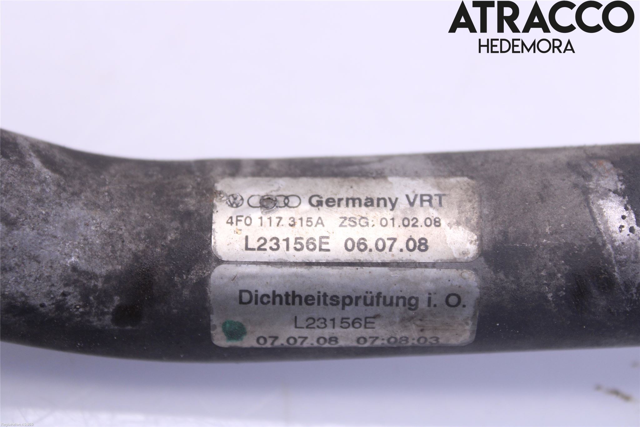 Audi A6/S6     05-11 Motor Oljerör-Slang