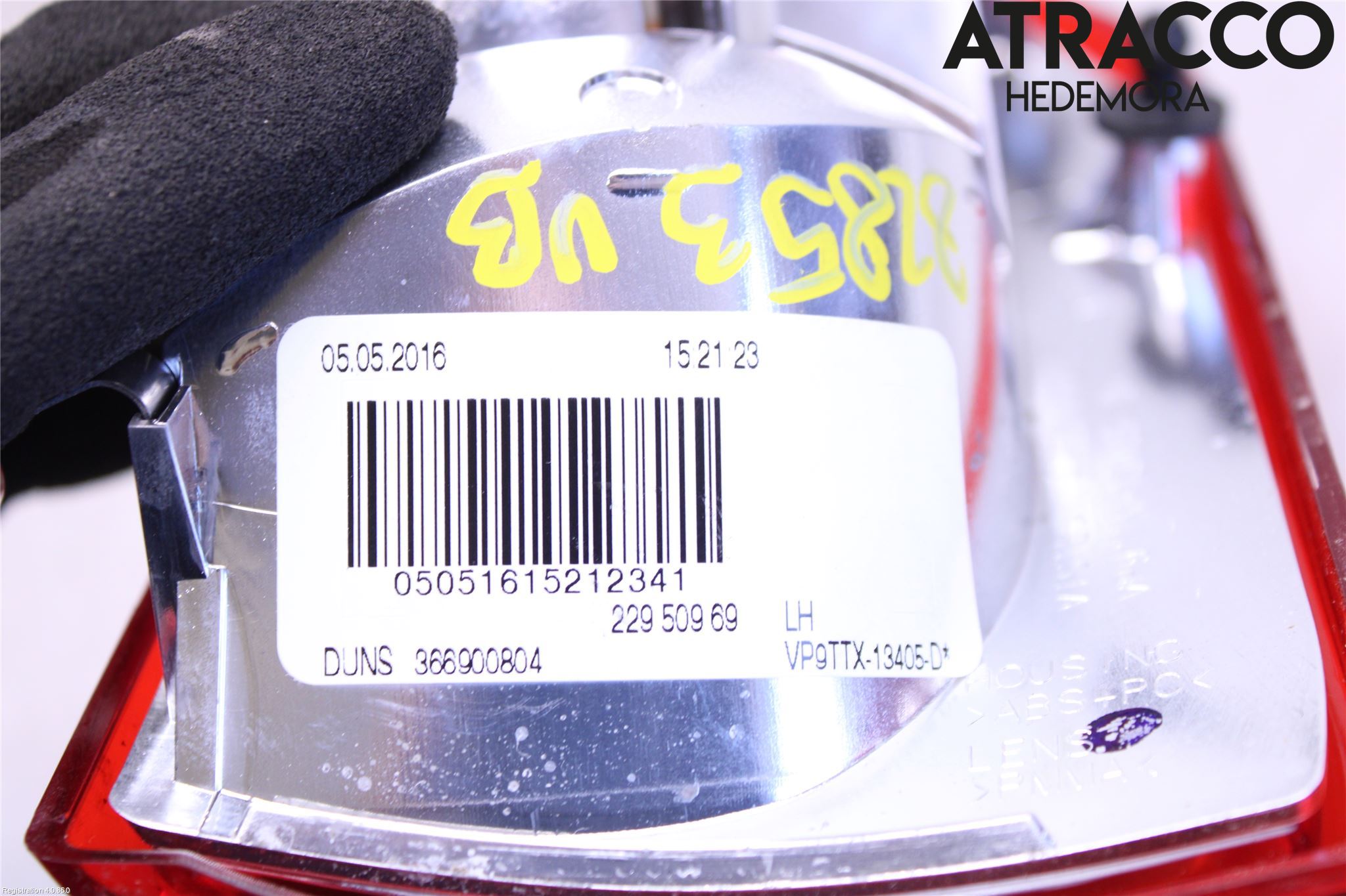 Opel INSIGNIA 09-16 Bakljus Vänster