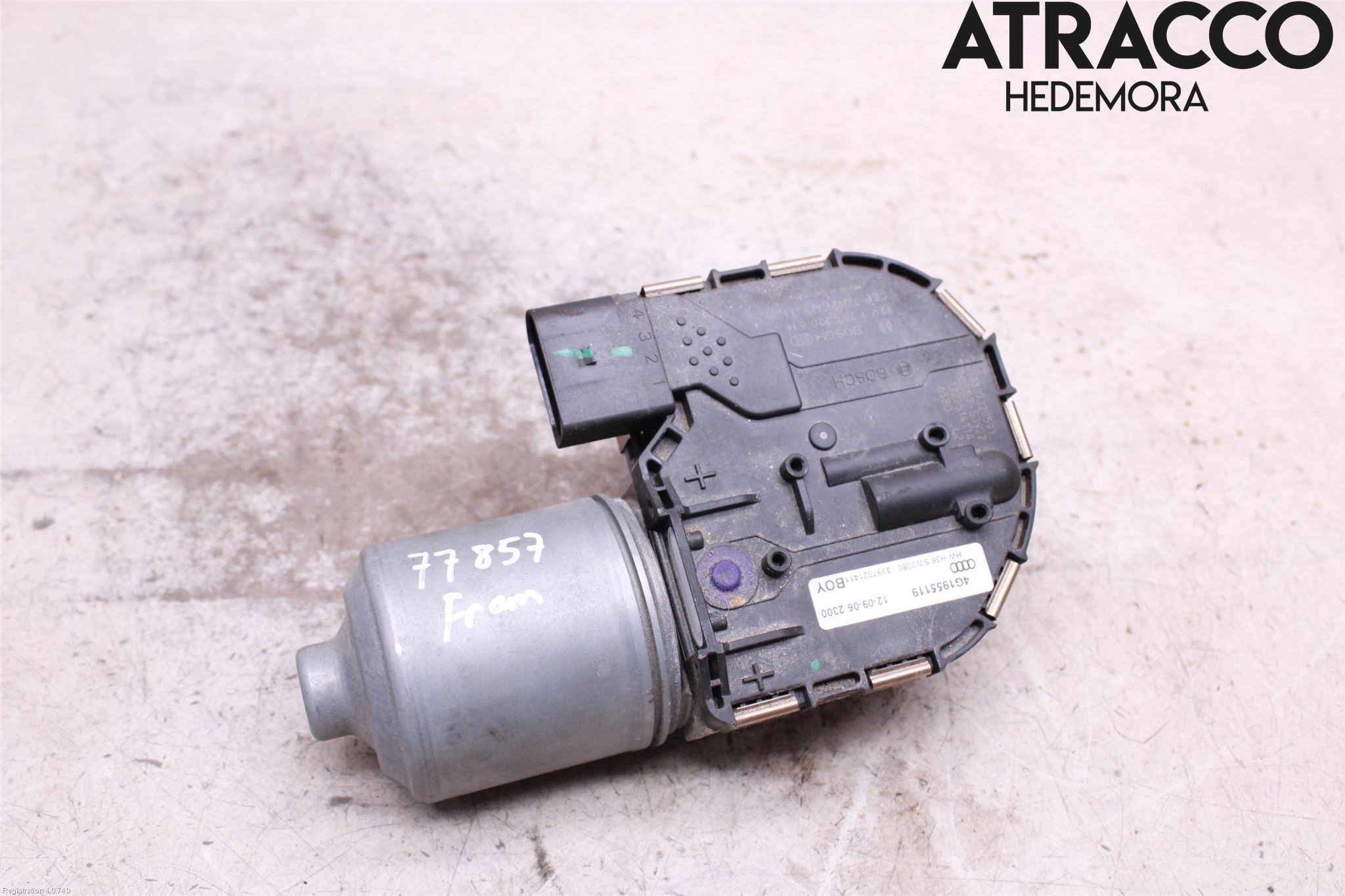 Audi A6/S6 4G 11-18 Torkarmotor Vindruta