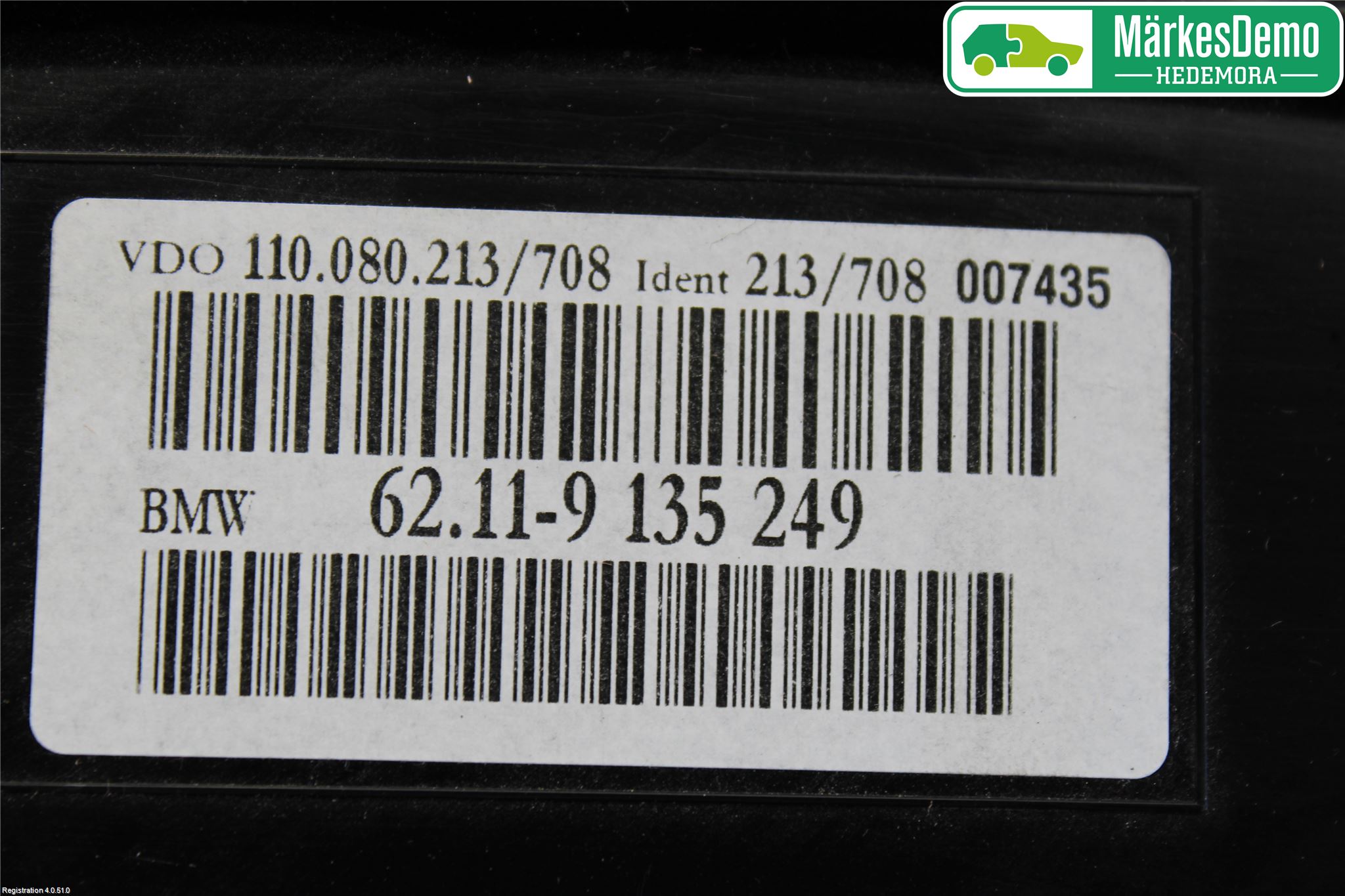 BMW 5 E60/61 Sed/Tou 02-10 Instrument Komb