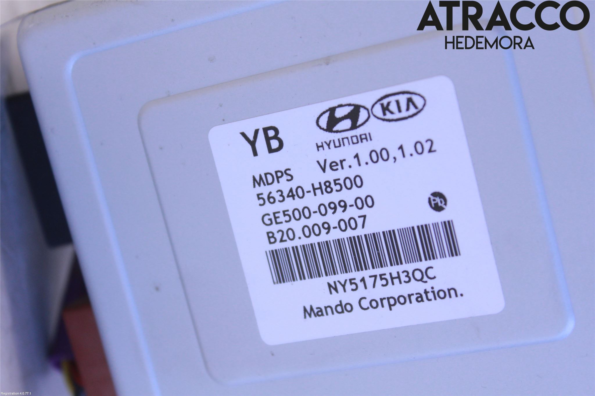 Kia NIRO (DE) 17-22 Rattaxelagg Med Inb Servo