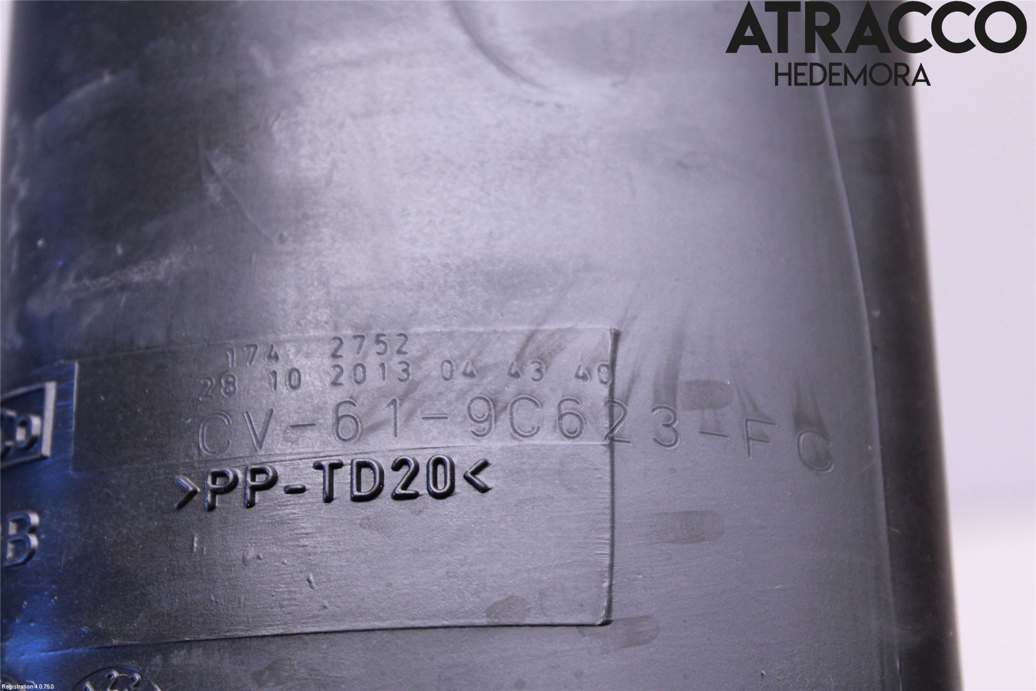 Ford KUGA 13-16 Laddluft-Intercoolerrör