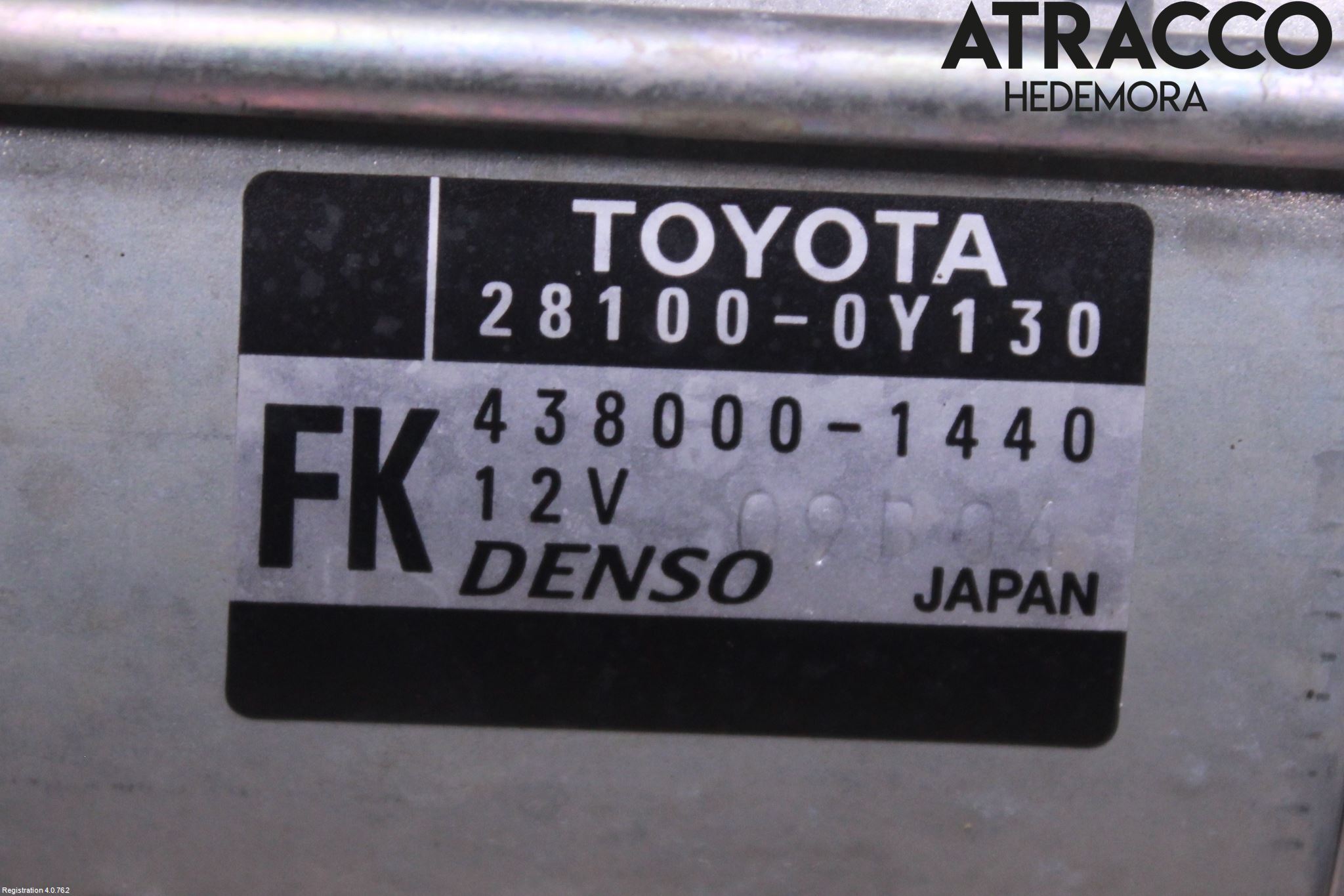 Toyota YARIS XP130 15-20 Startmotor