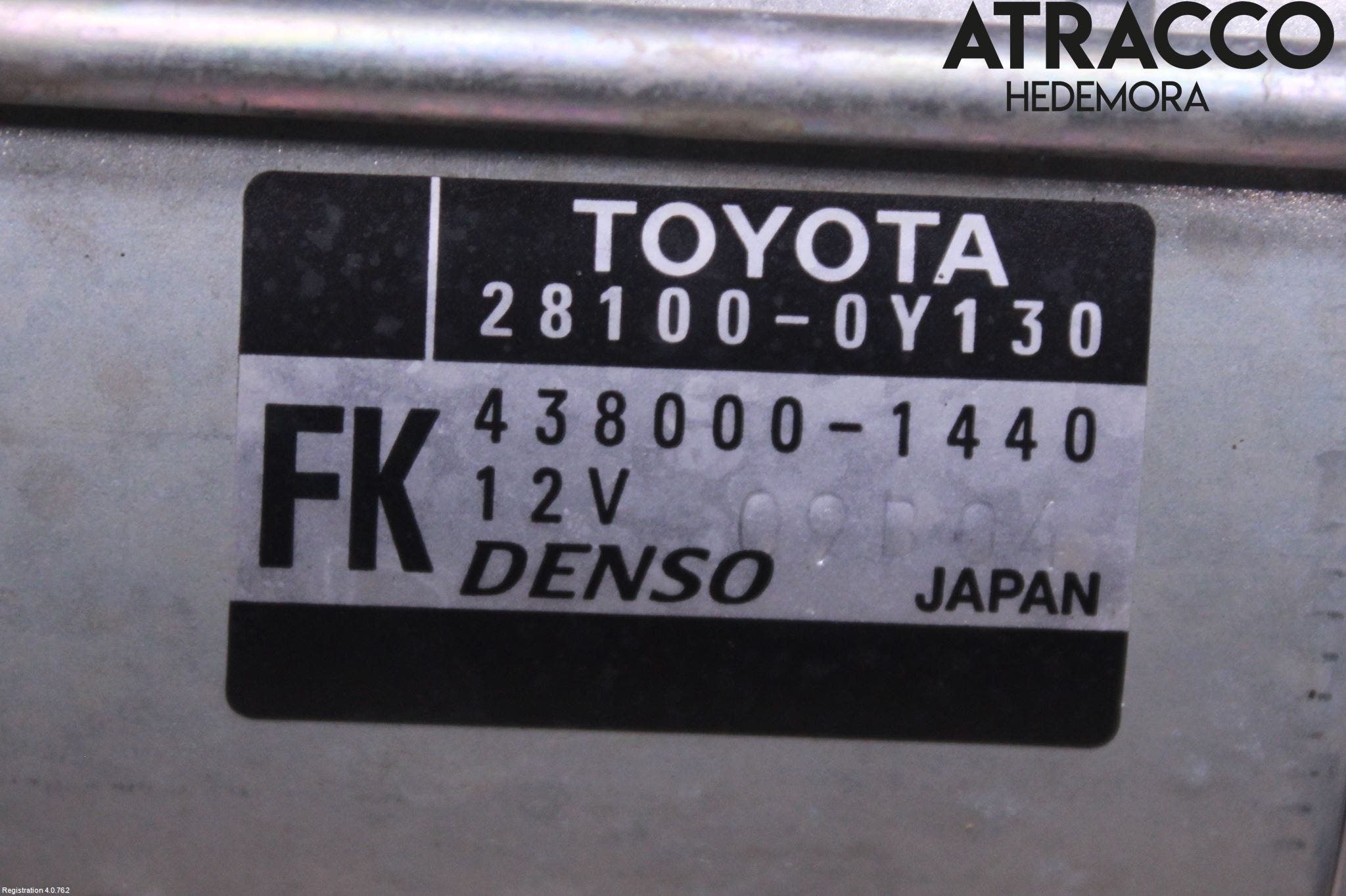 Toyota YARIS XP130 15-20 Startmotor