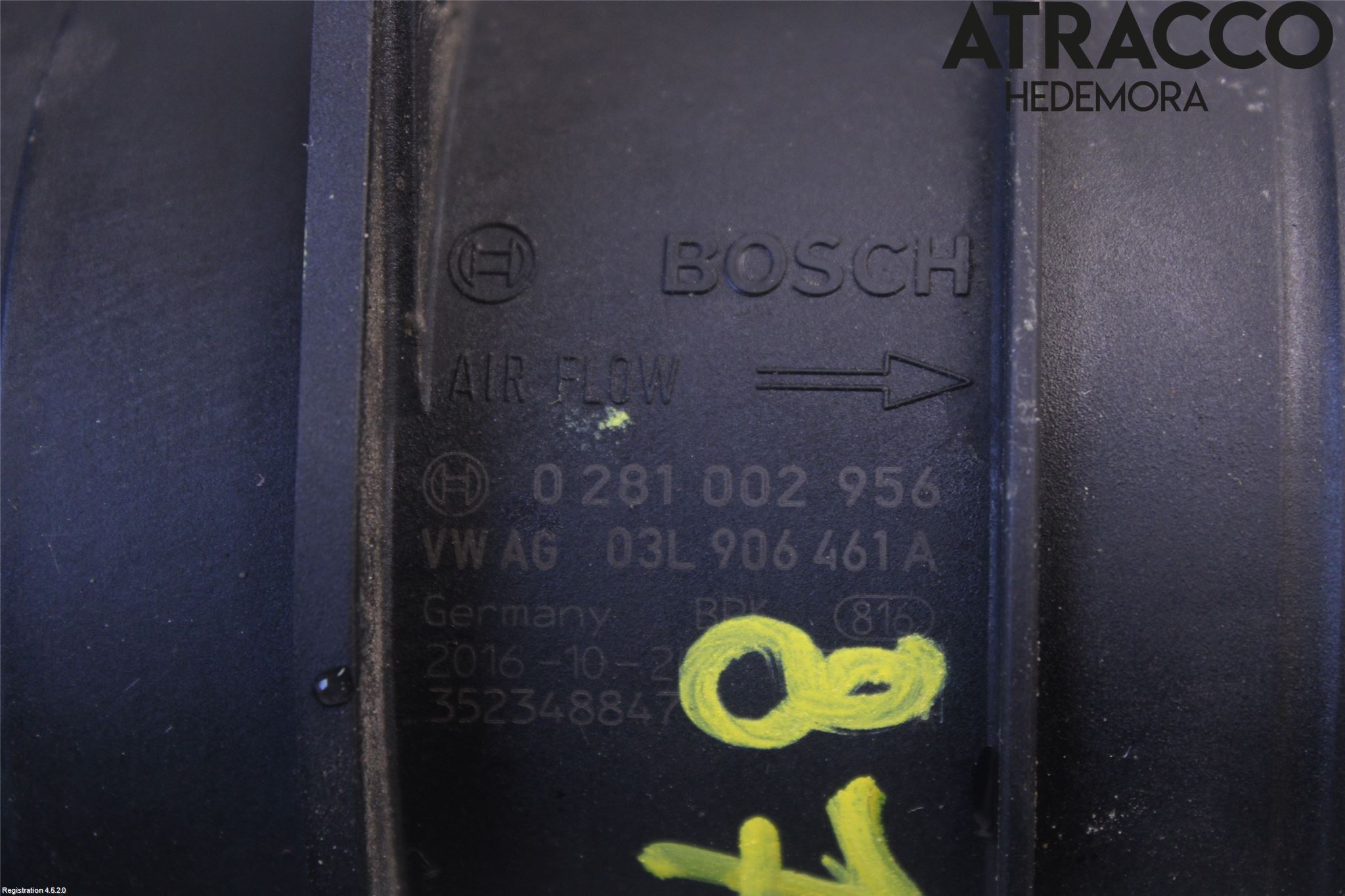 Audi Q5 09-16 Injluftmassamätare