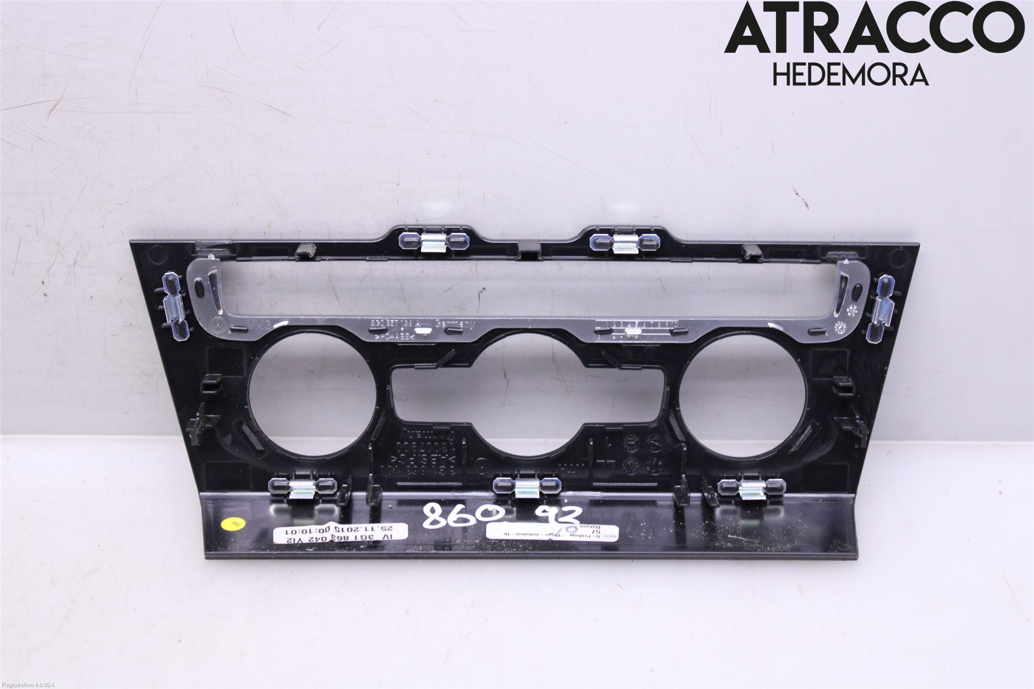 Volkswagen VW PASSAT 15-19 Instrumentsarg