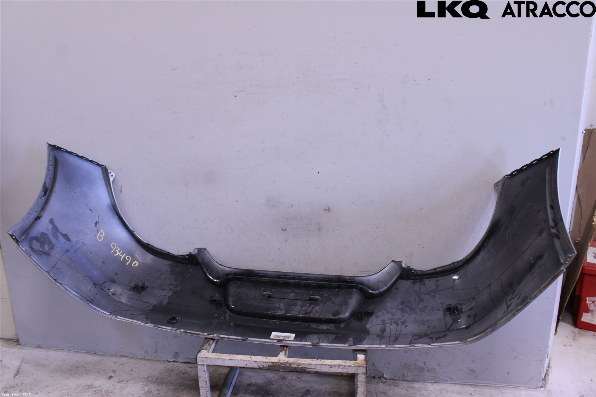 Porsche PANAMERA 09- Stötfångarbeklädnad Bak