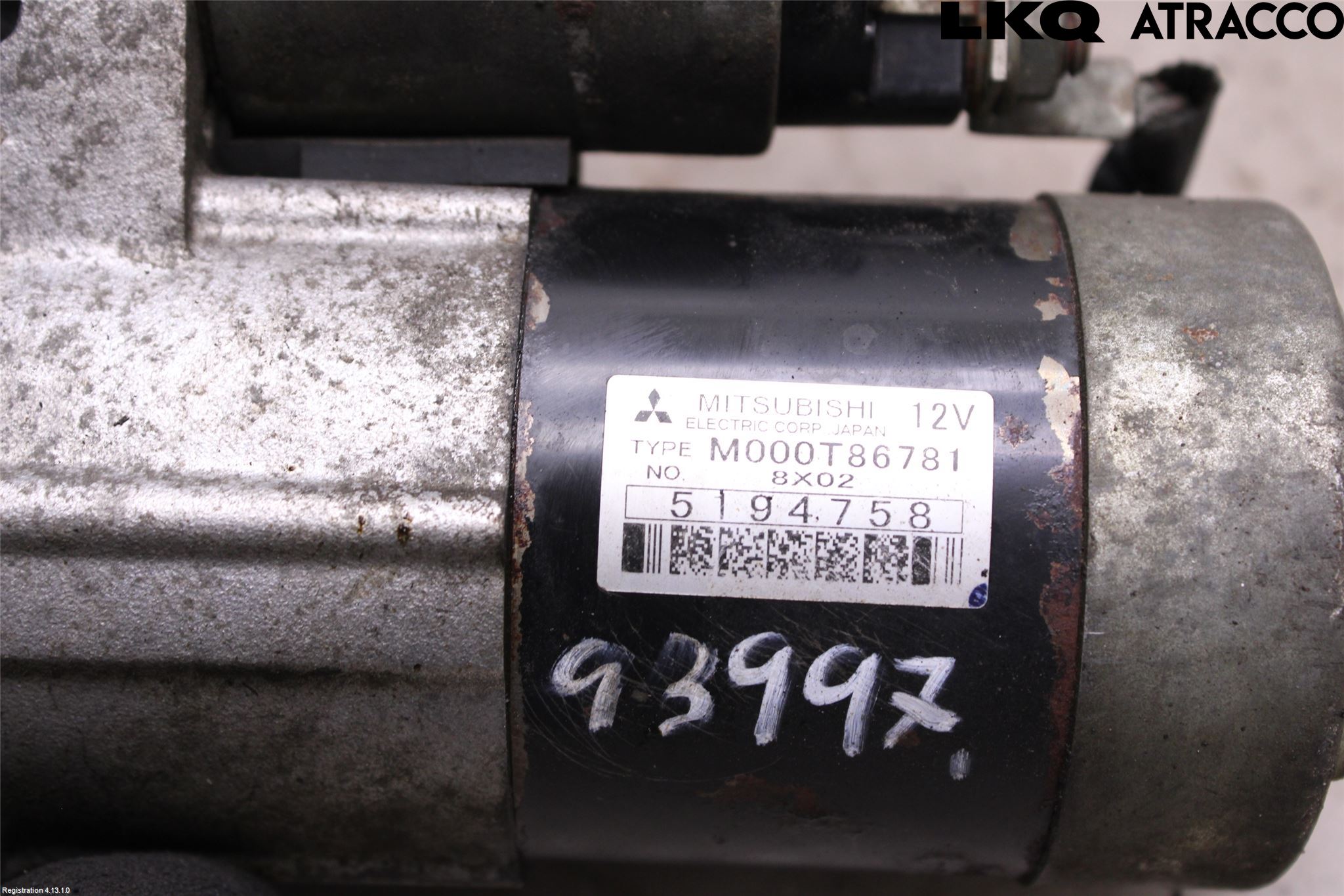 Saab 9-5     06-10 Startmotor