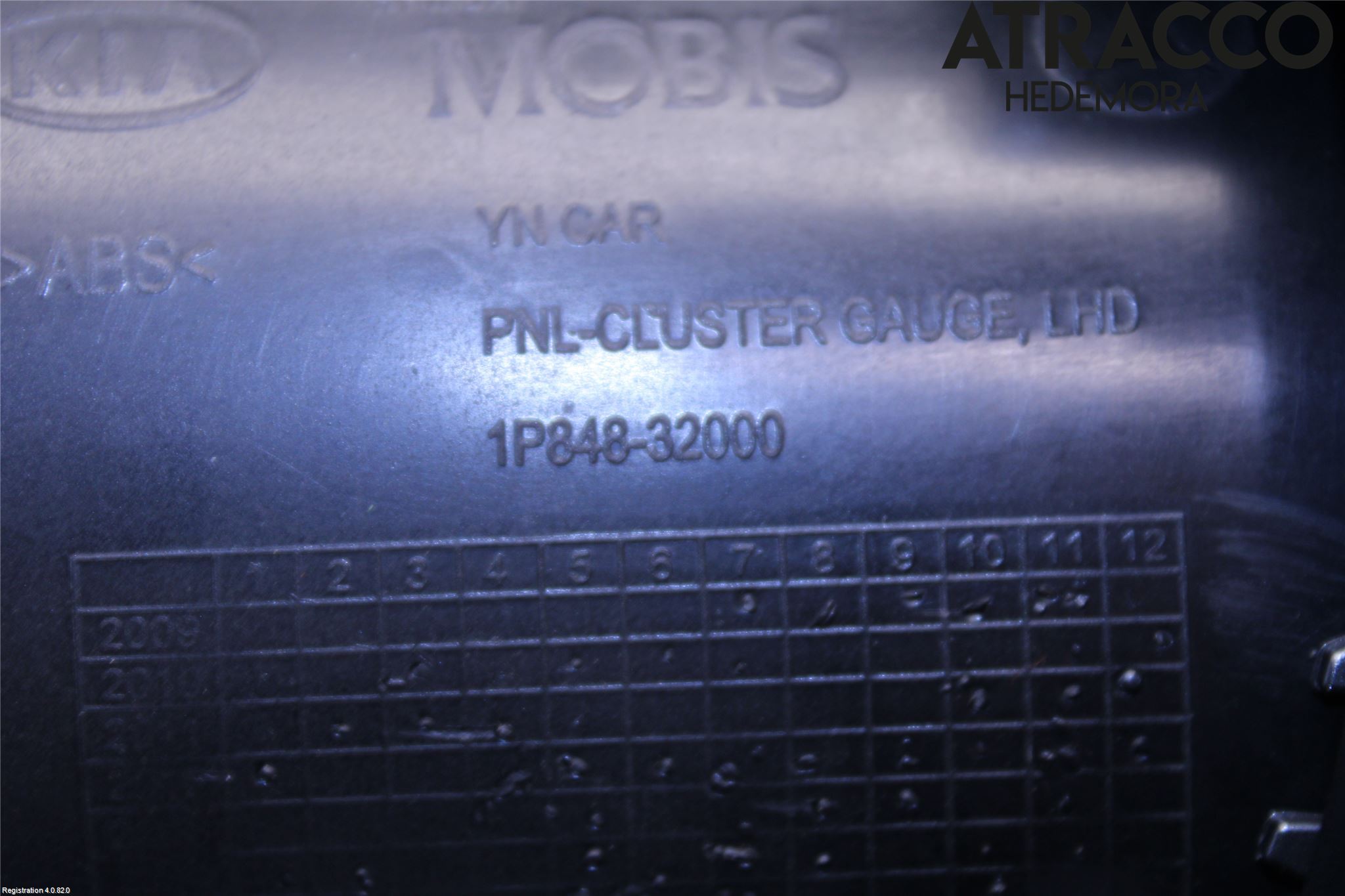 Kia VENGA 10-19 Instrumentsarg