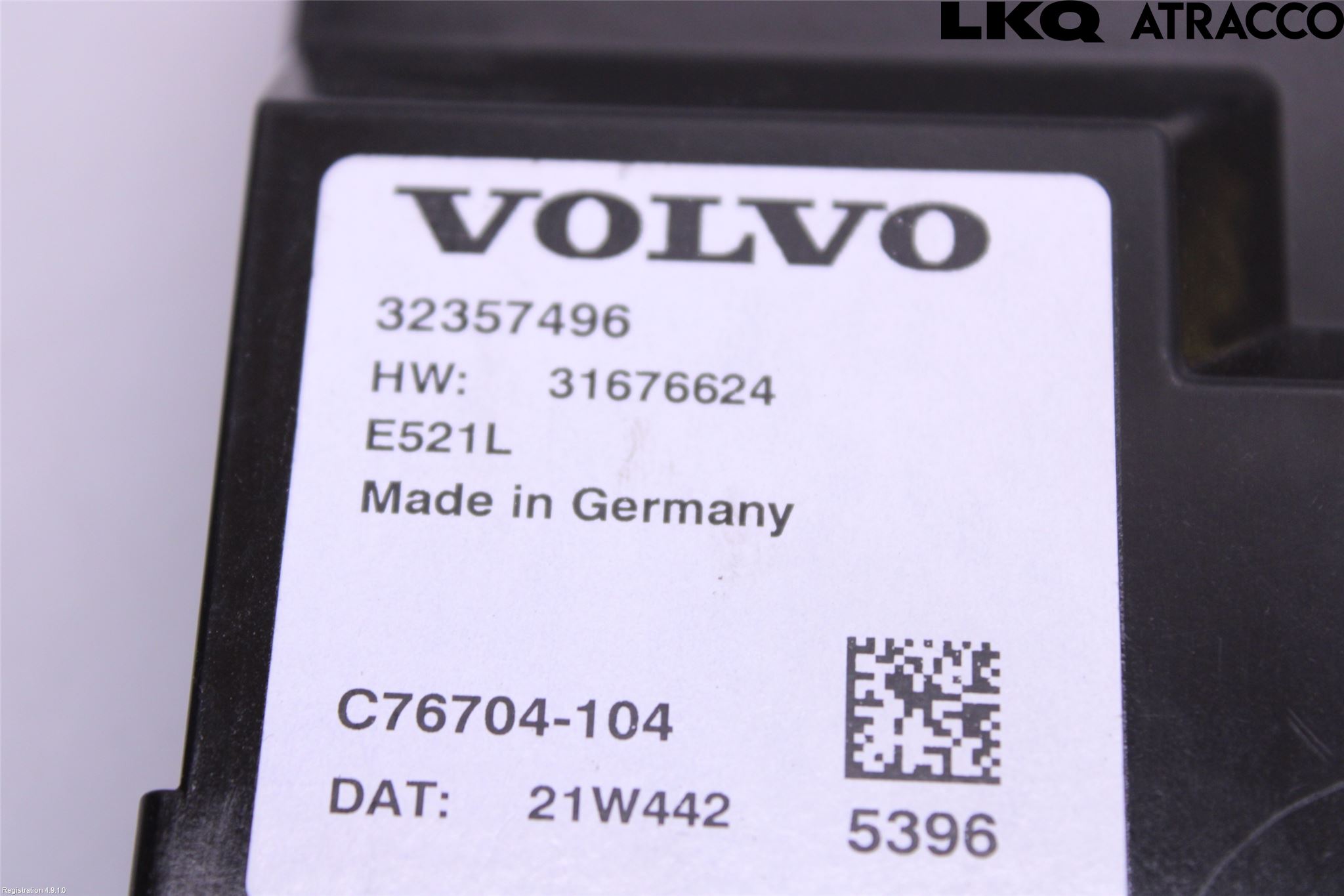 Volvo XC60 18- Styrenhet Baklucka