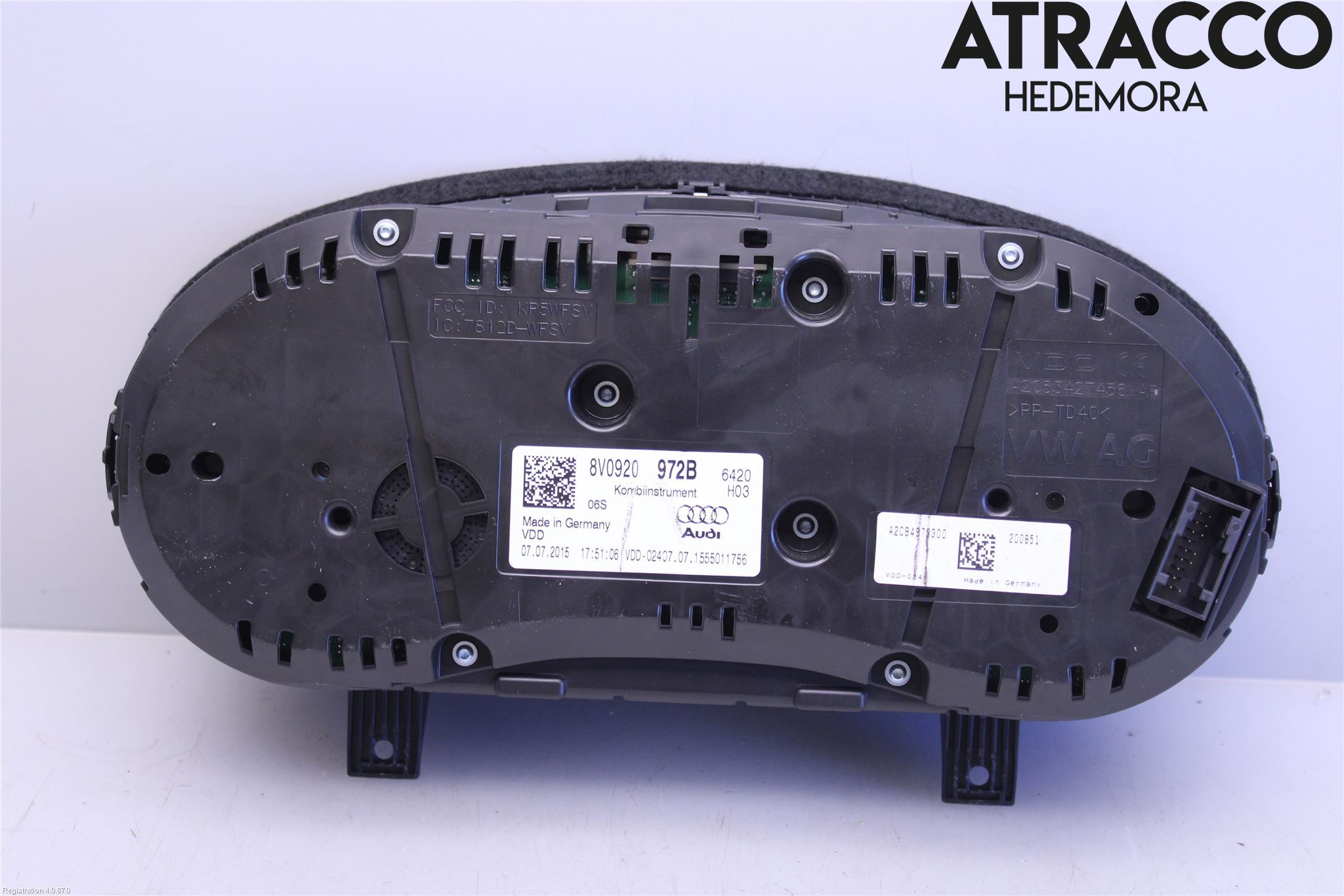 Audi A3/S3 8V 13-20 Instrument Komb