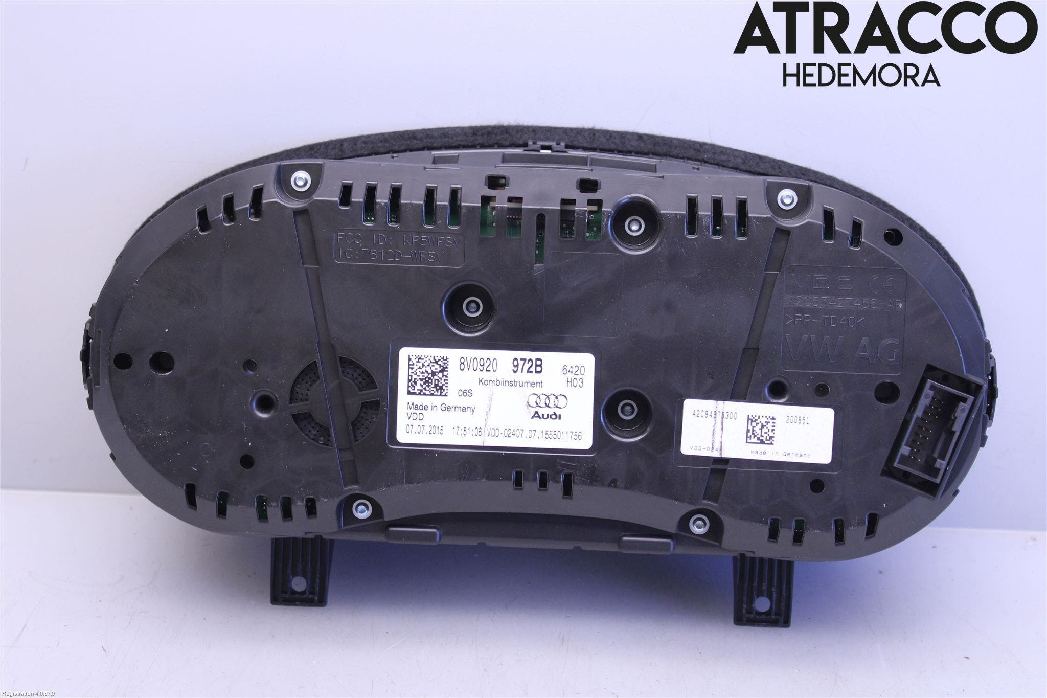 Audi A3/S3 8V 13-20 Instrument Komb
