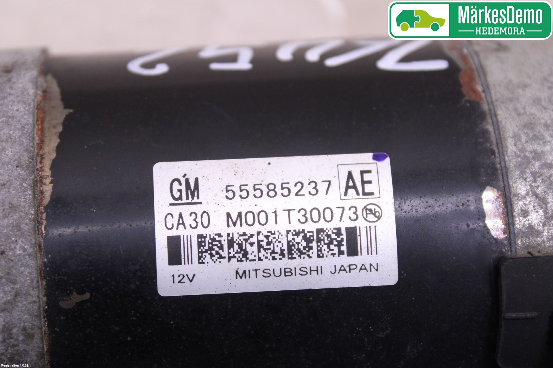 Opel INSIGNIA 09-16 Startmotor Diesel