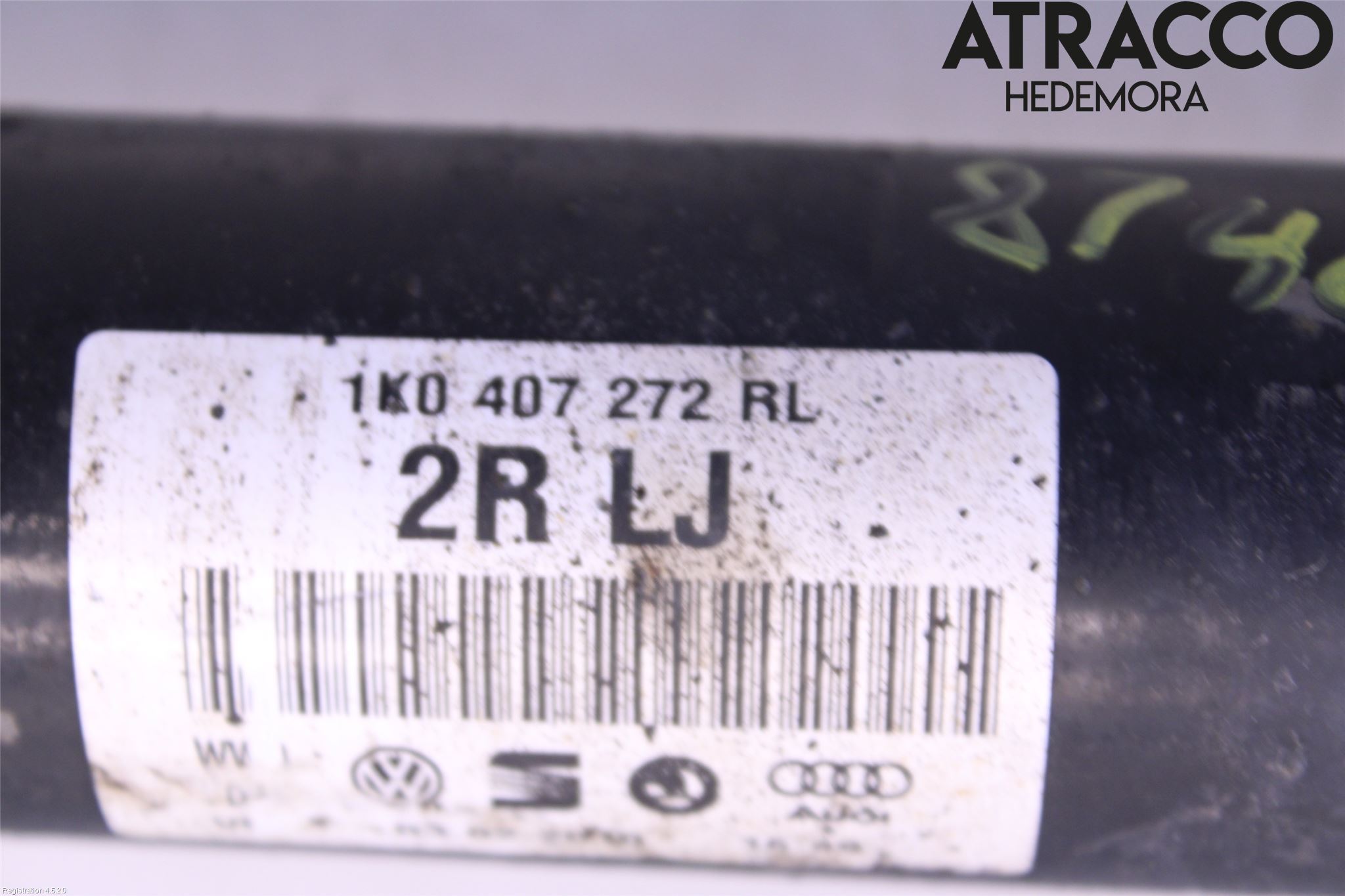 Seat LEON 06-12 Drivaxel Fram Höger