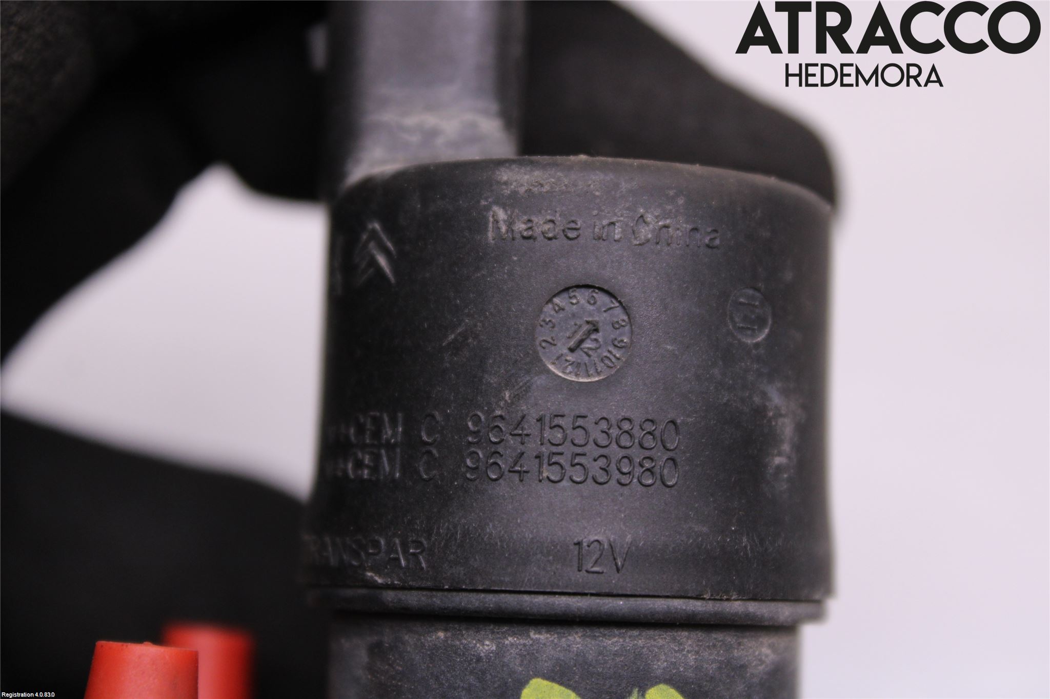 Citroen C3 10-17 Spolarpump Vindruta