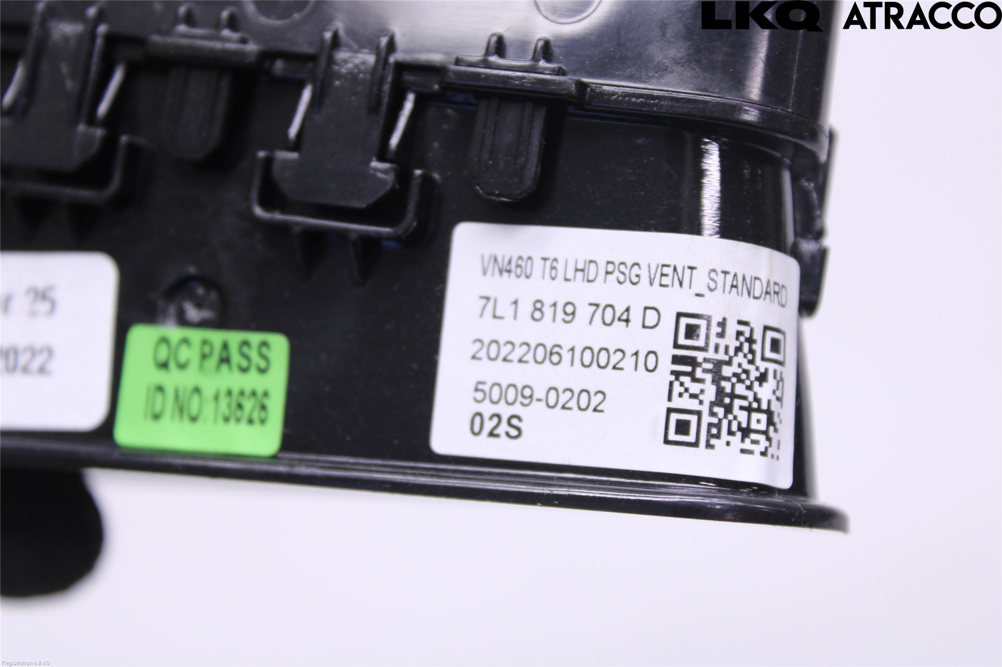 Volkswagen VW TRANSP/CARAVELLE (T7) 22-24 Defrosterkanal-Munstycke