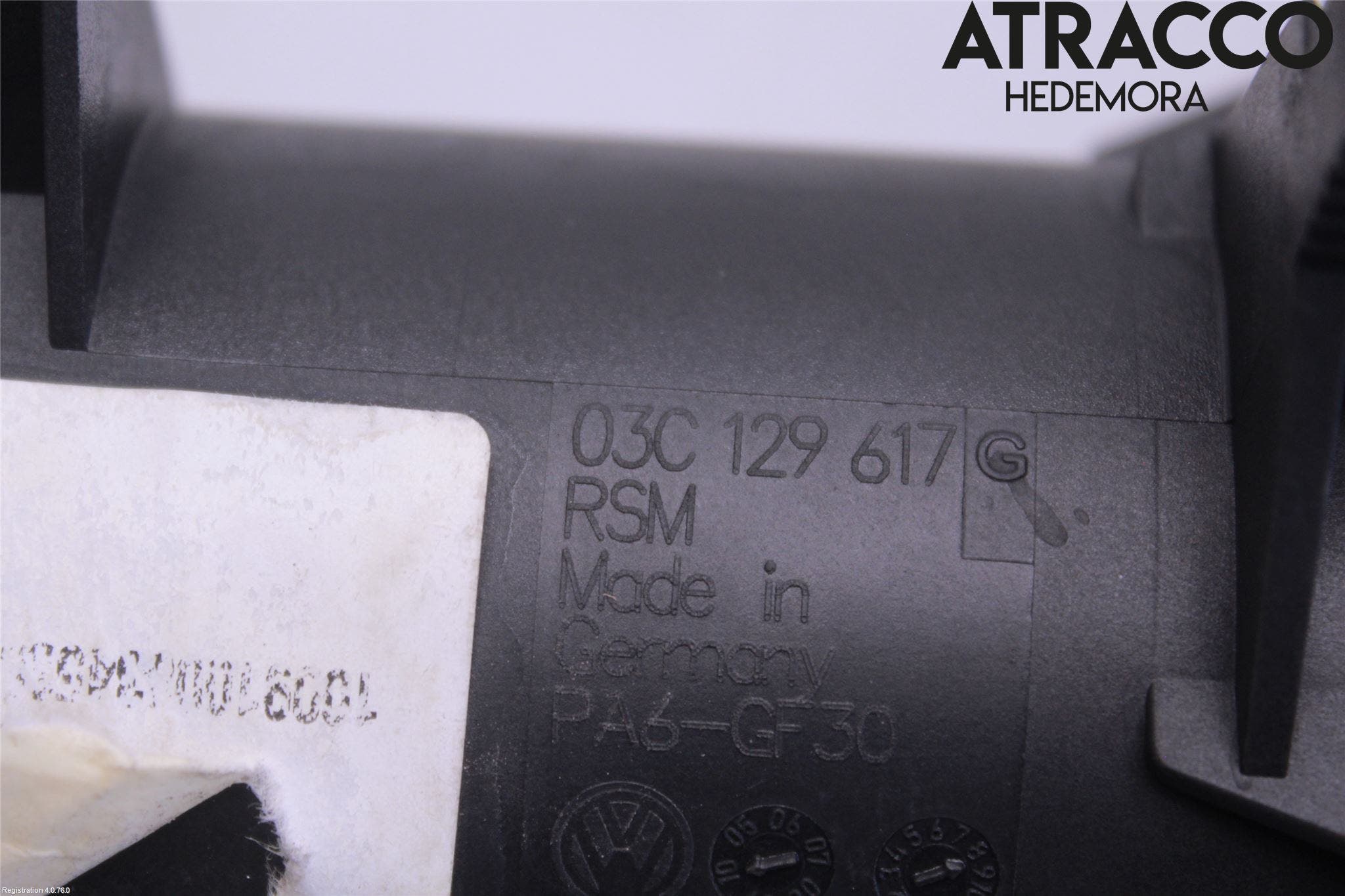 Skoda FABIA 07-14 Laddluft-Intercoolerrör