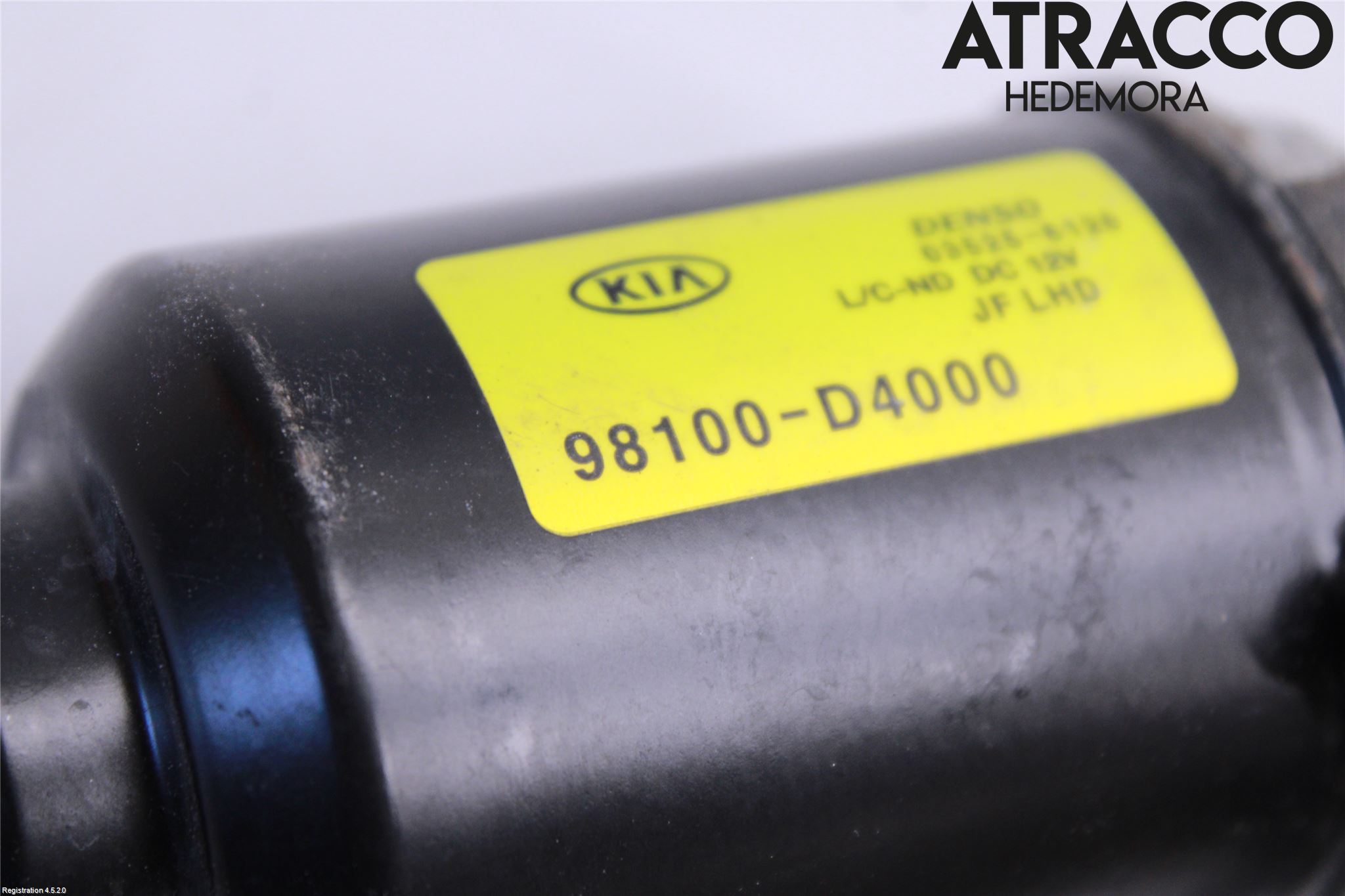 Kia OPTIMA 16-20 Torkarmotor Vindruta