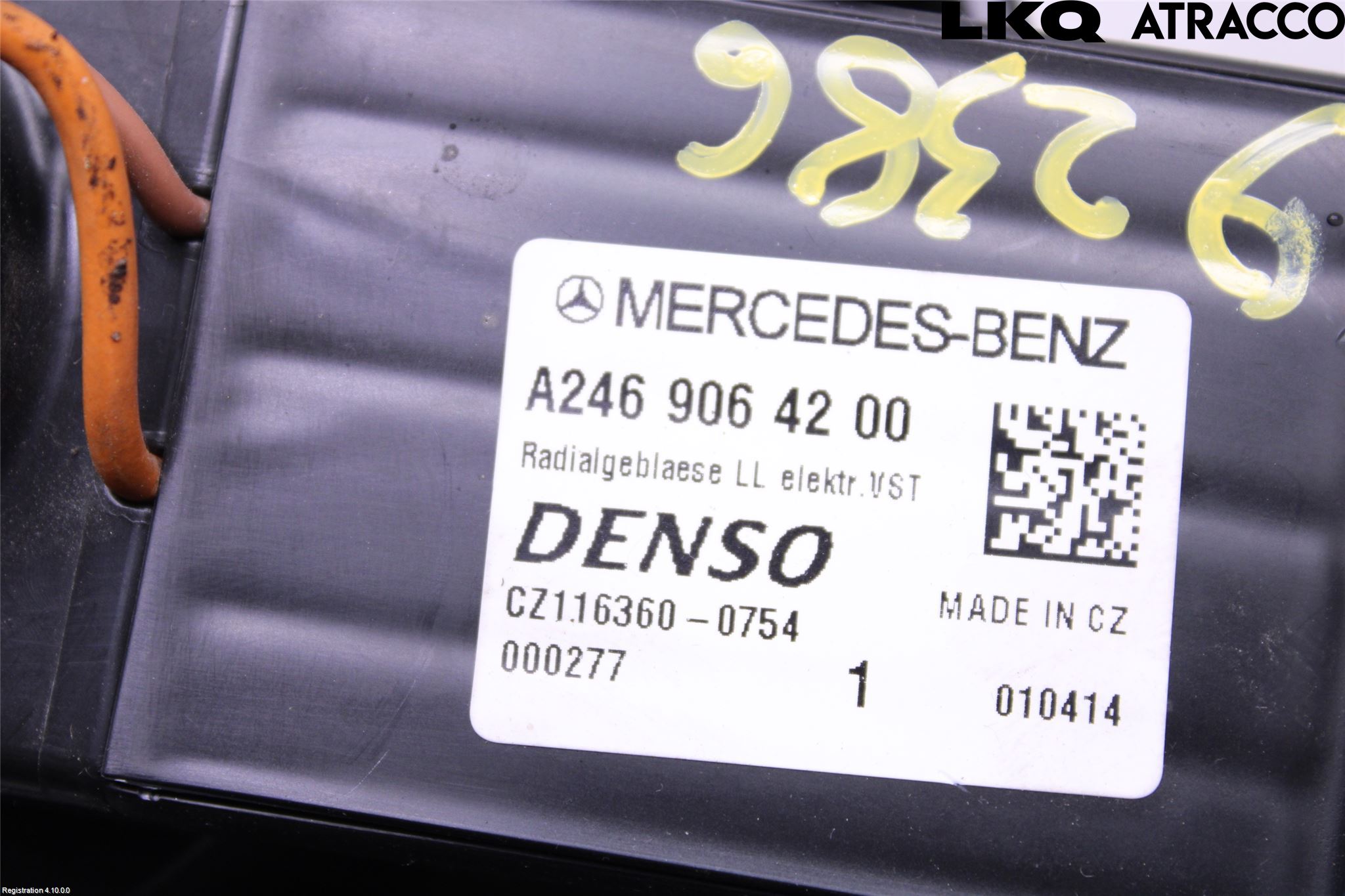 Mercedes-Benz MB B-KLASS (W246/W242) 12-19 Ac Värmefläkt