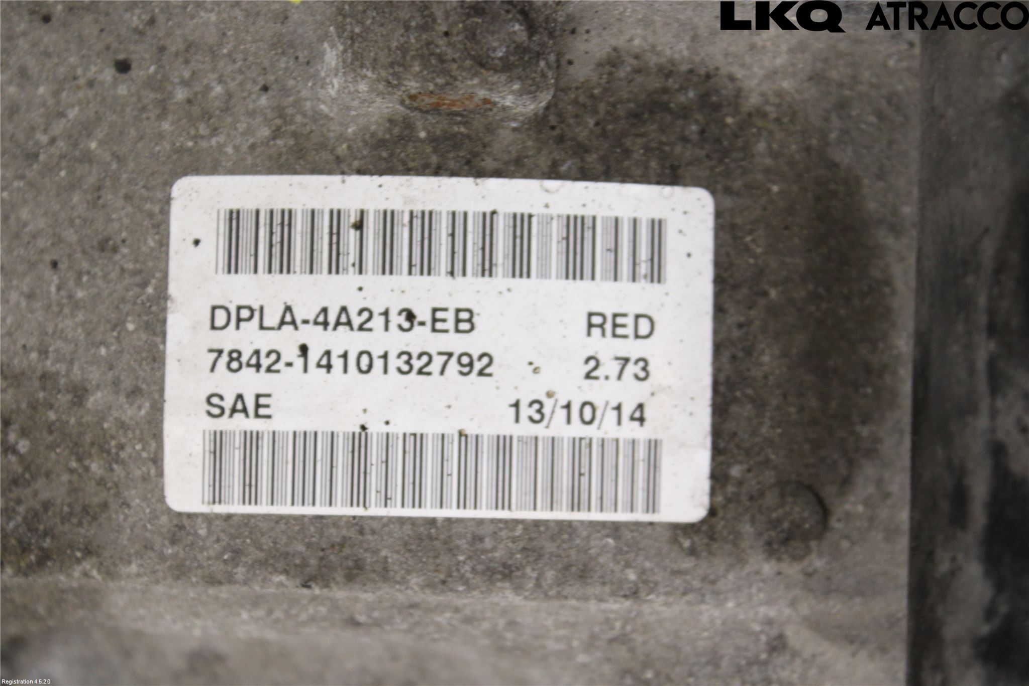 Landrover RANGE ROVER (L405) 13-21 Bakväxel-Diff