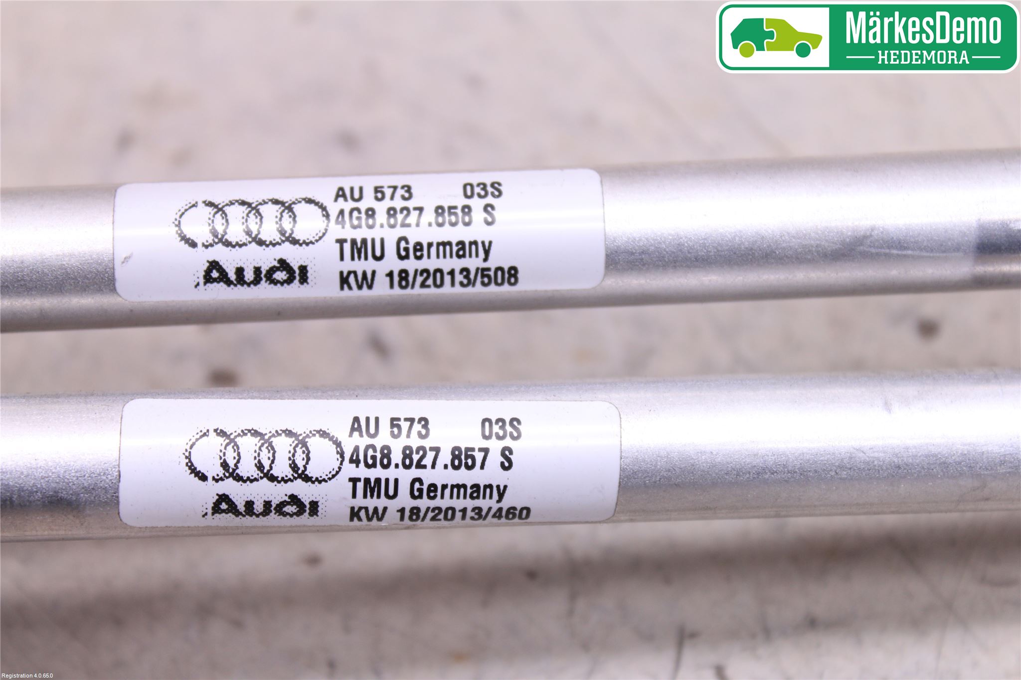 Audi A7/S7 4G 11-17 Gasfjäder Baklucka