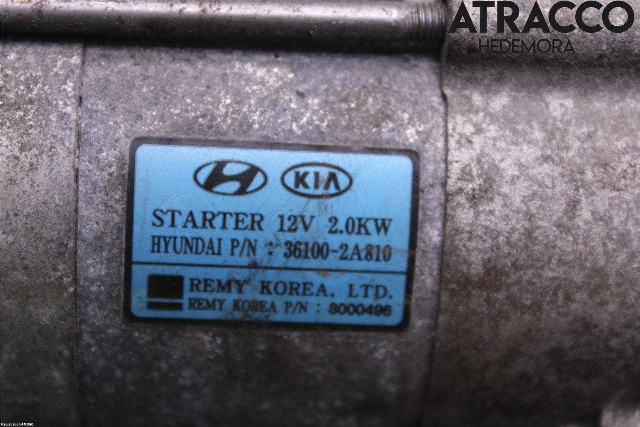 Kia OPTIMA 00-15 Startmotor Diesel