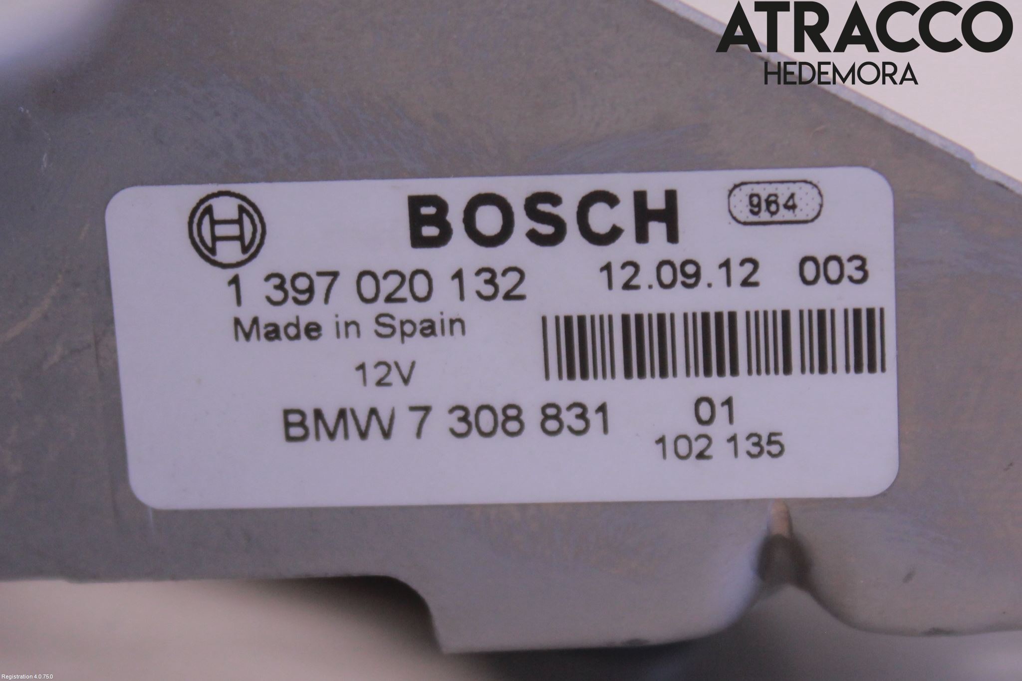 BMW 3 F30/F31/F80 12-19 Låskista Baklucka