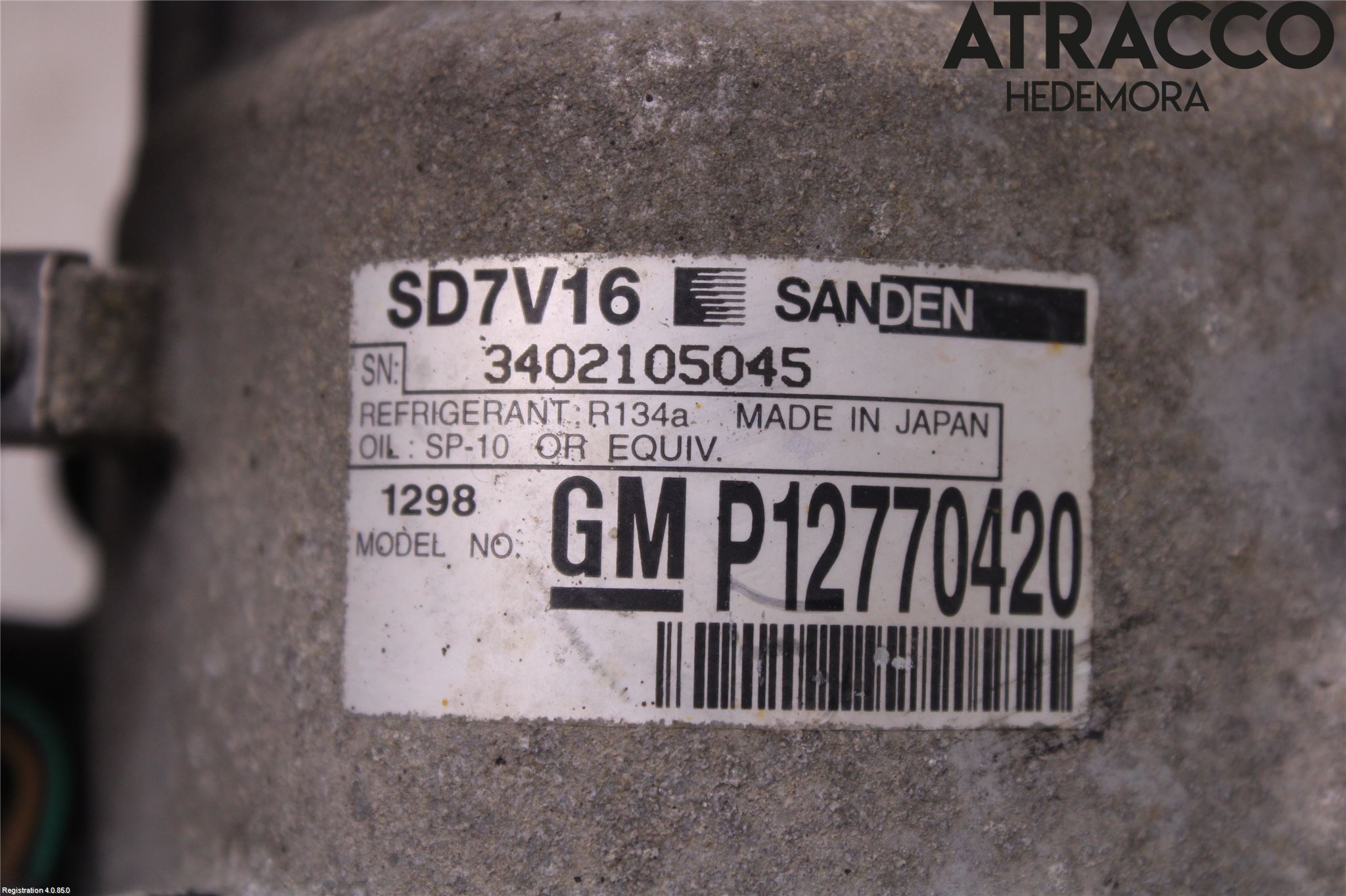 Saab 9-3 VER2/VER3 08-15 Ac Kompressor